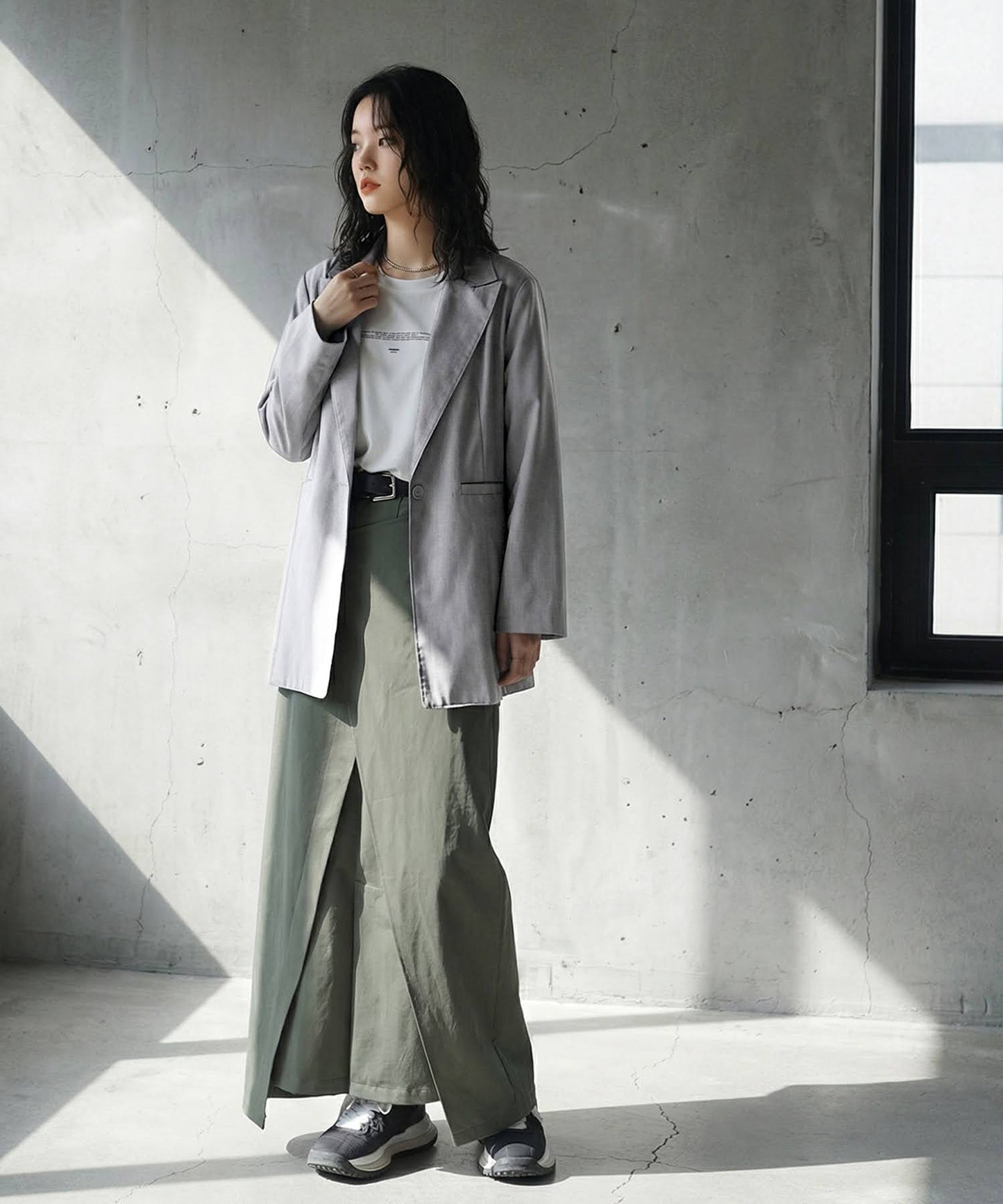 Side-Zip Tailored Jacket Ladies