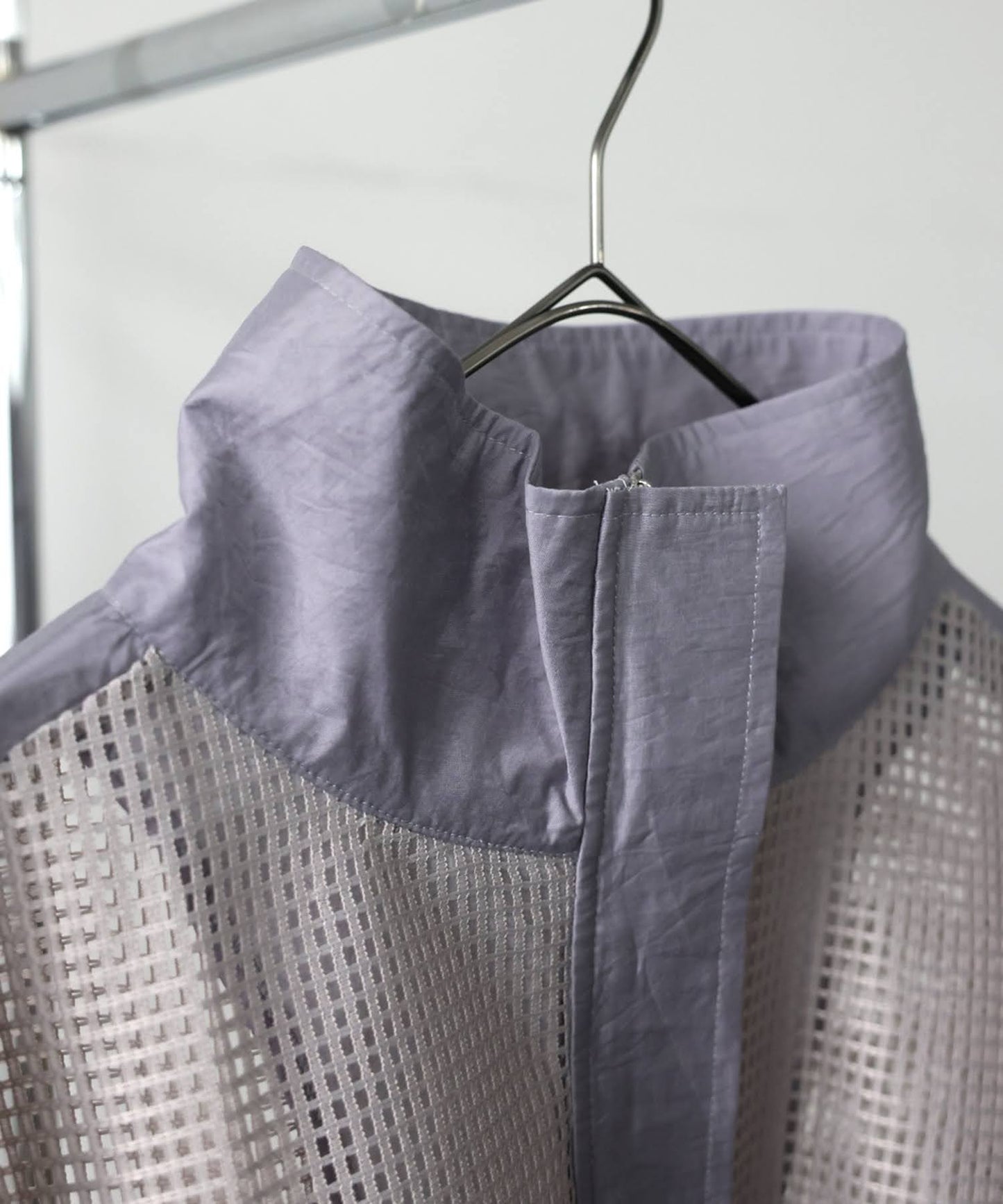 KYO Color-Blocked Mesh Blouson Ladies