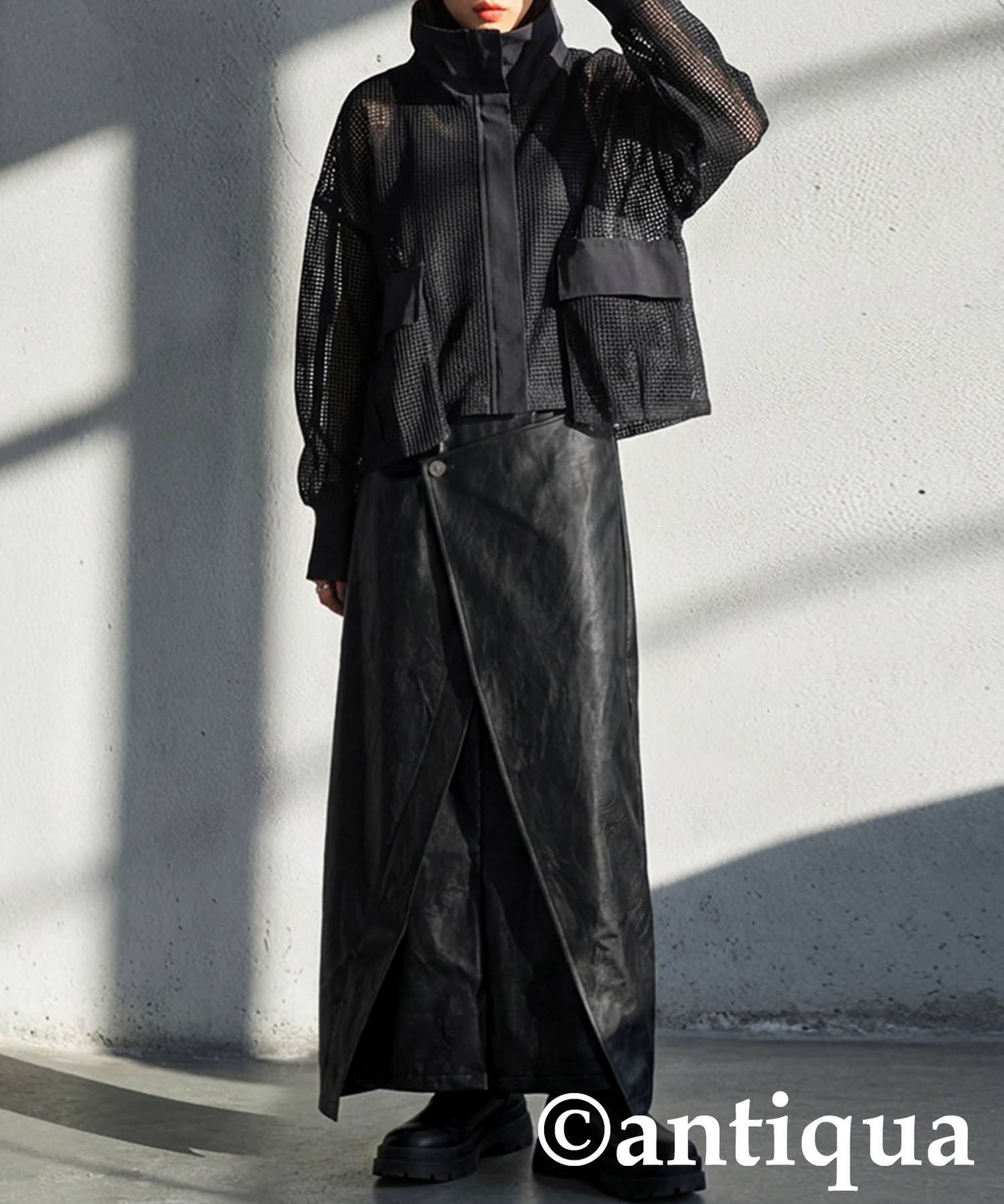 Neo Leather Skirt Ladies