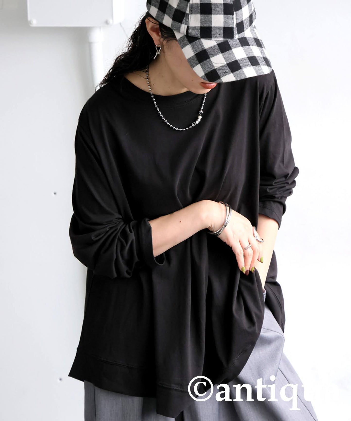 KYO Ladies Asymmetrical Long Sleeve T-Shirt
