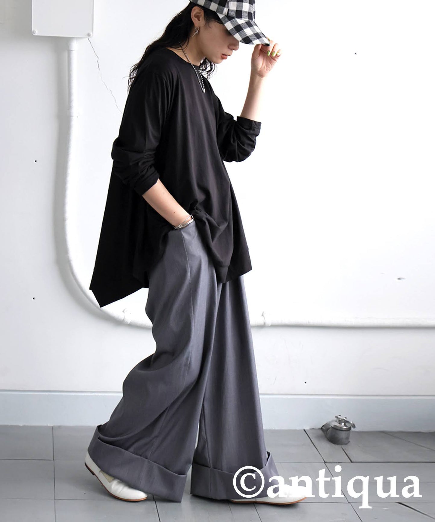KYO Ladies Asymmetrical Long Sleeve T-Shirt