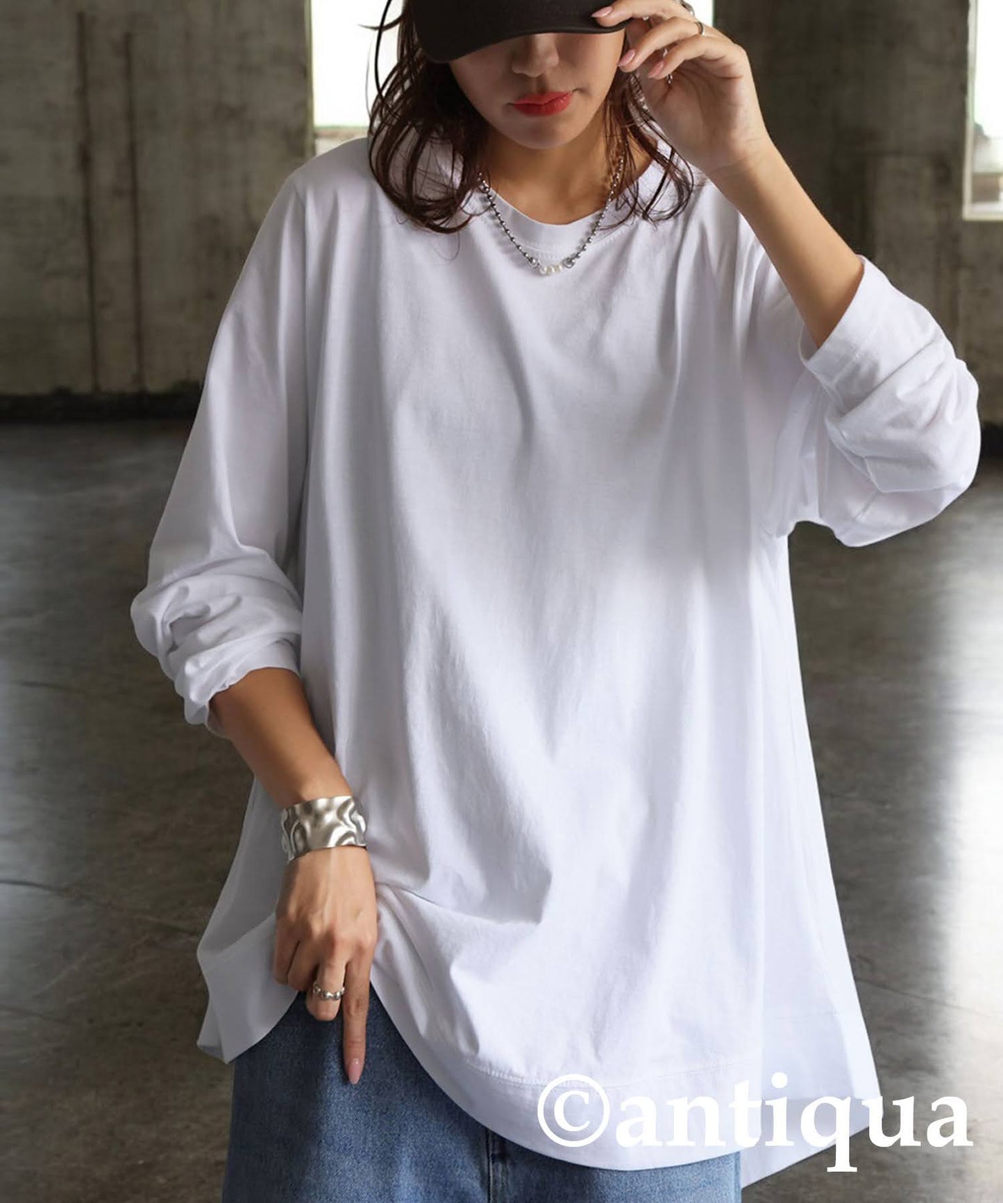 KYO Ladies Asymmetrical Long Sleeve T-Shirt