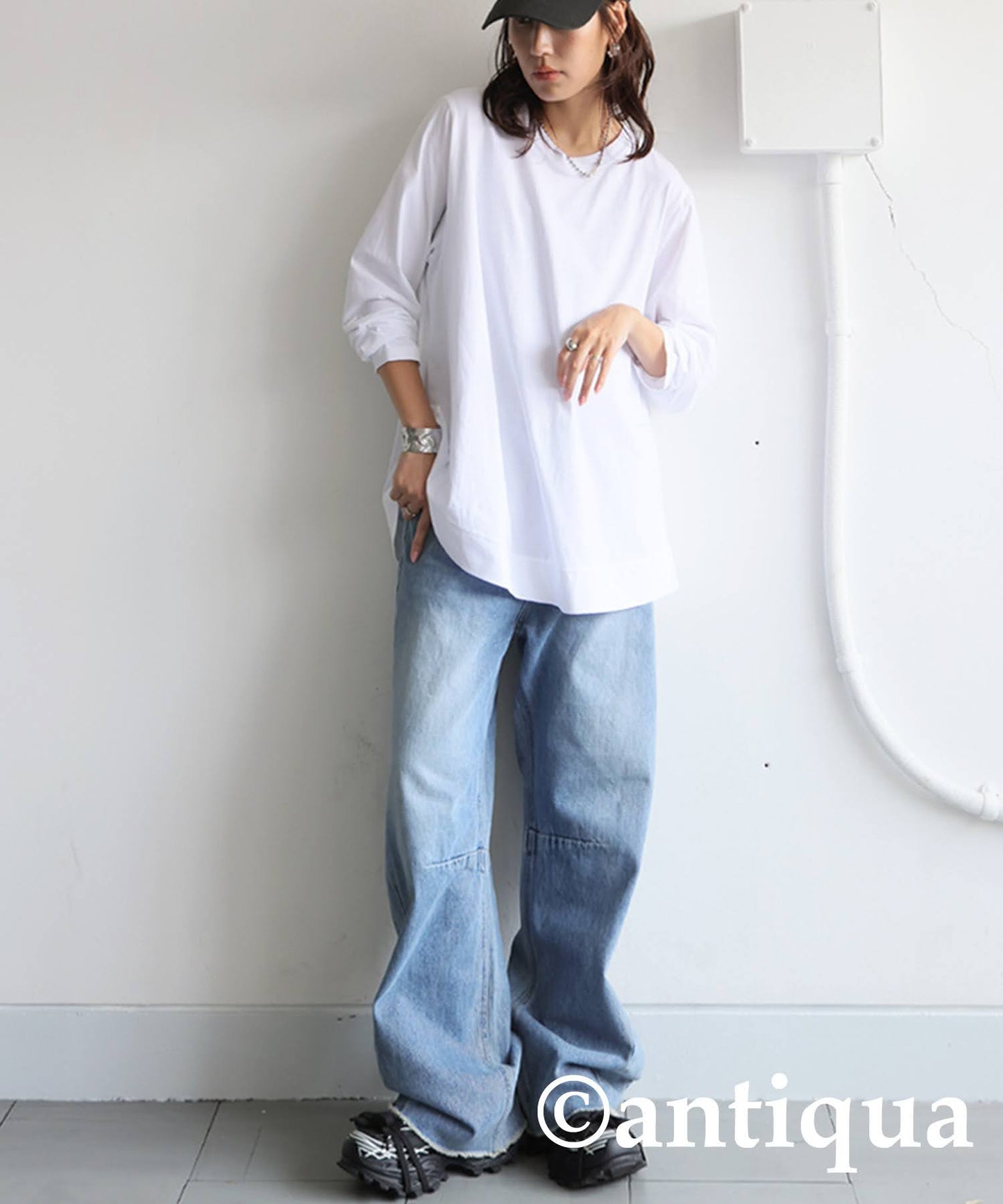 KYO Ladies Asymmetrical Long Sleeve T-Shirt