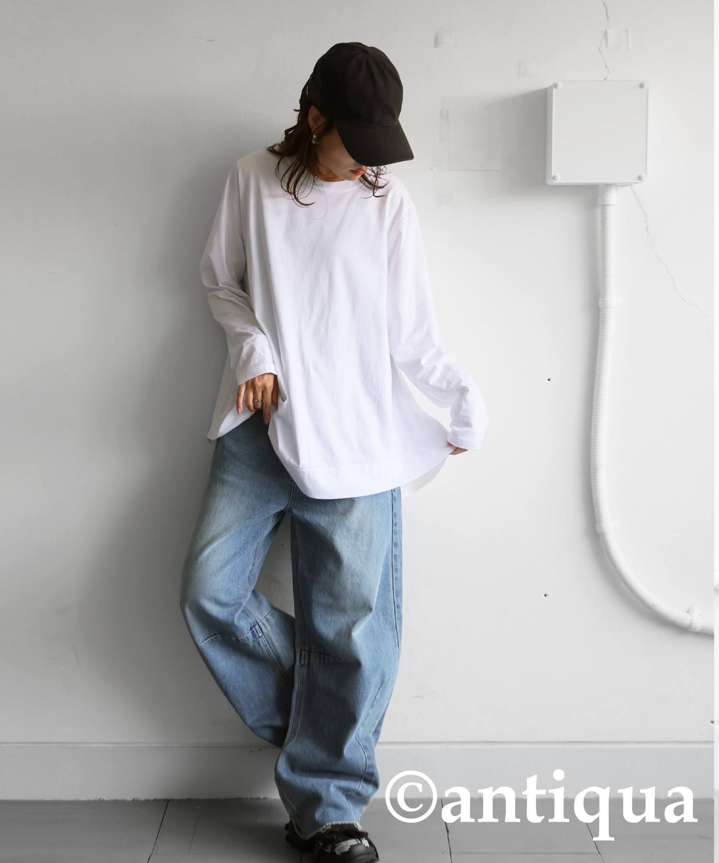 KYO Ladies Asymmetrical Long Sleeve T-Shirt