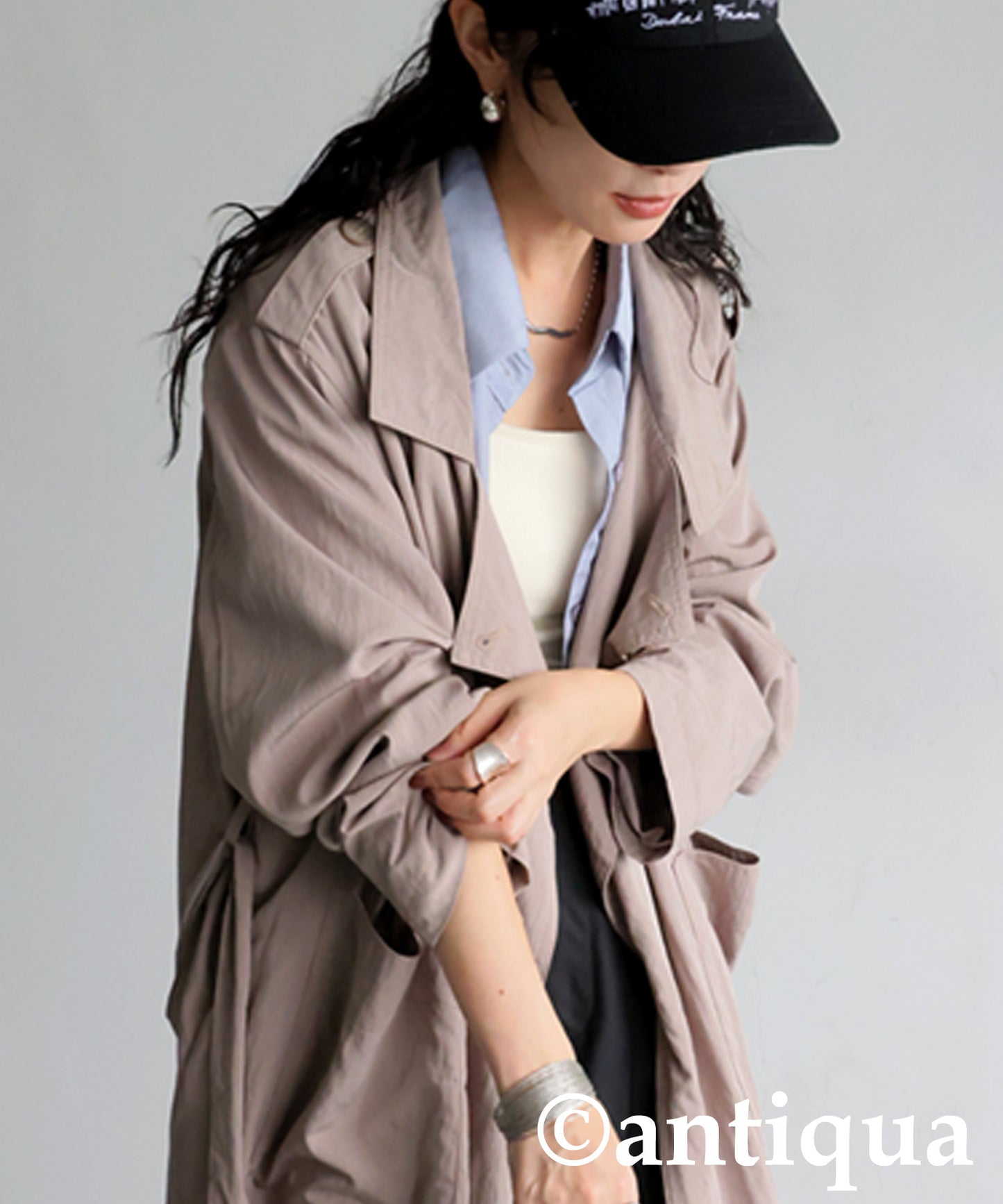 Trench Topper Coat Ladies