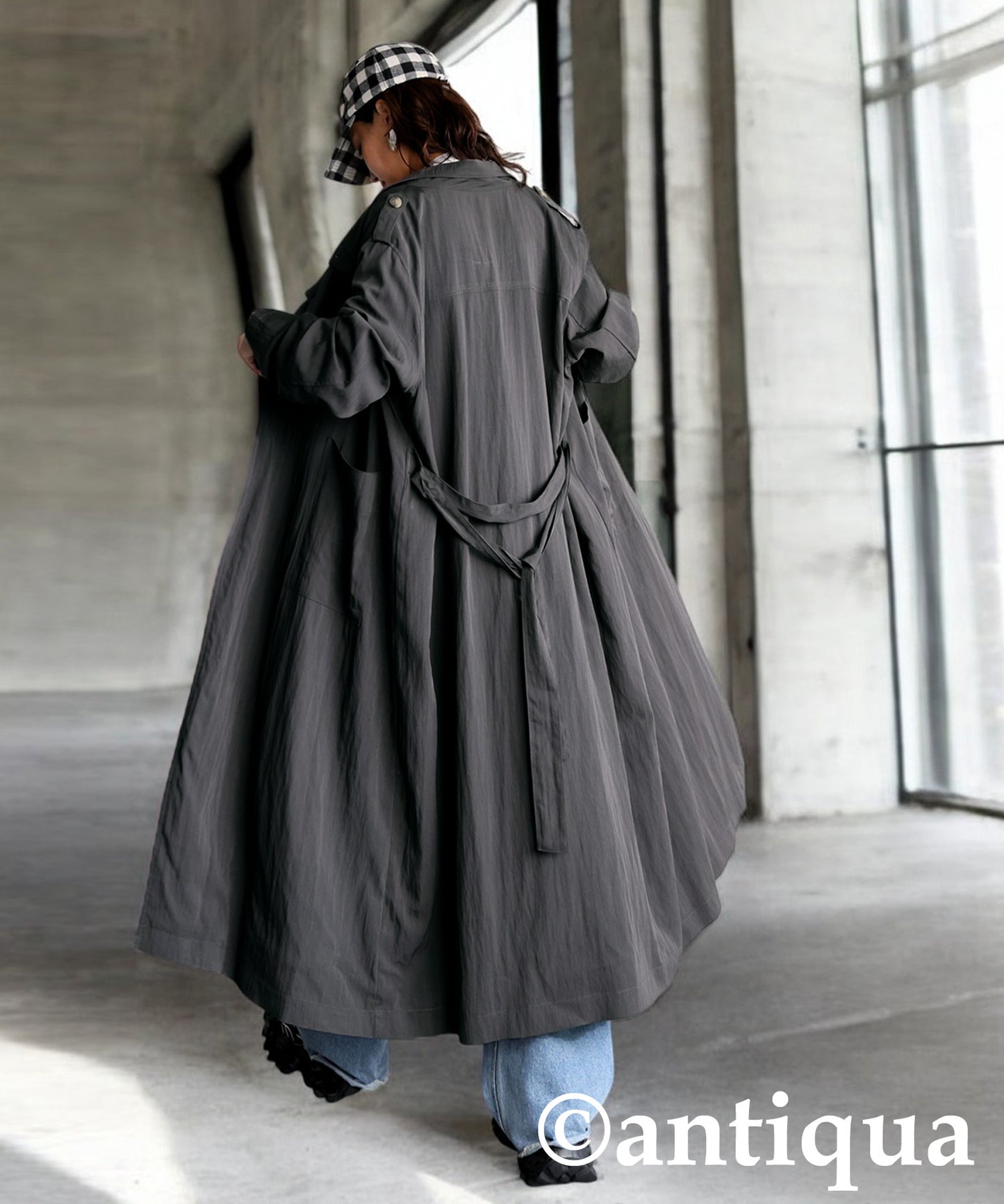 Trench Topper Coat Ladies