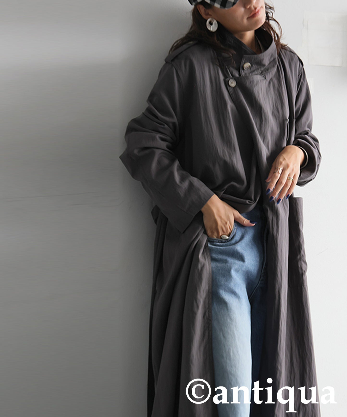 Trench Topper Coat Ladies