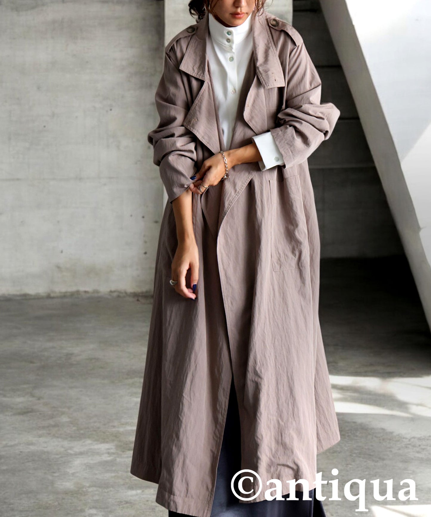 Trench Topper Coat Ladies