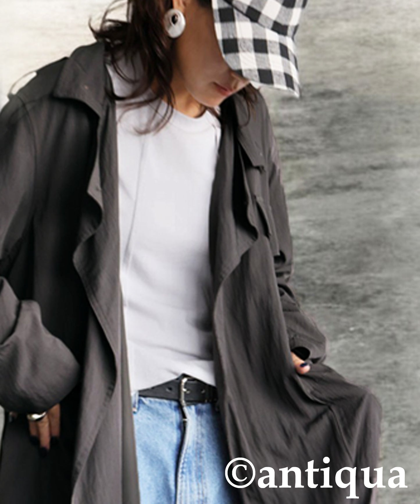 Trench Topper Coat Ladies