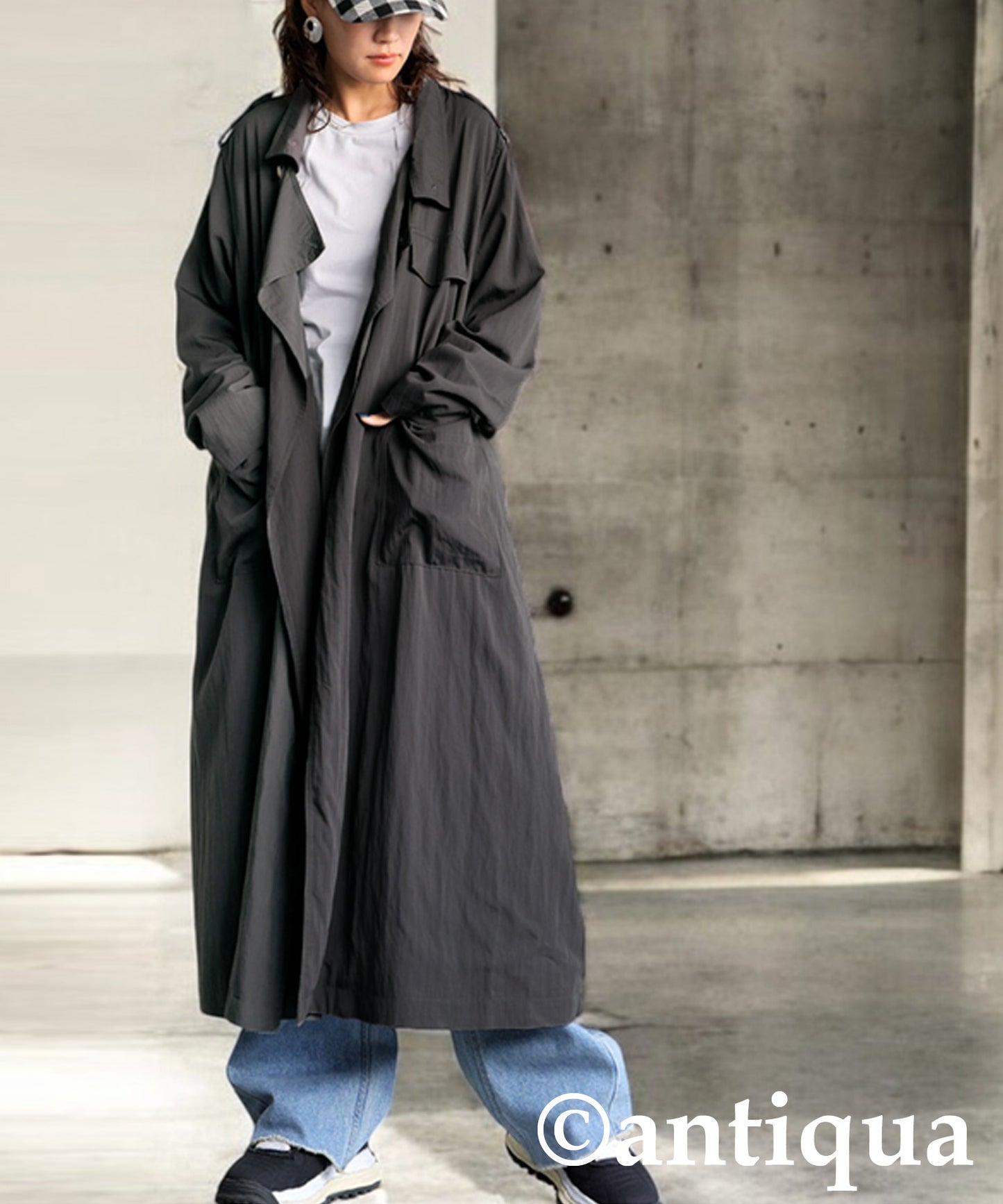 Trench Topper Coat Ladies