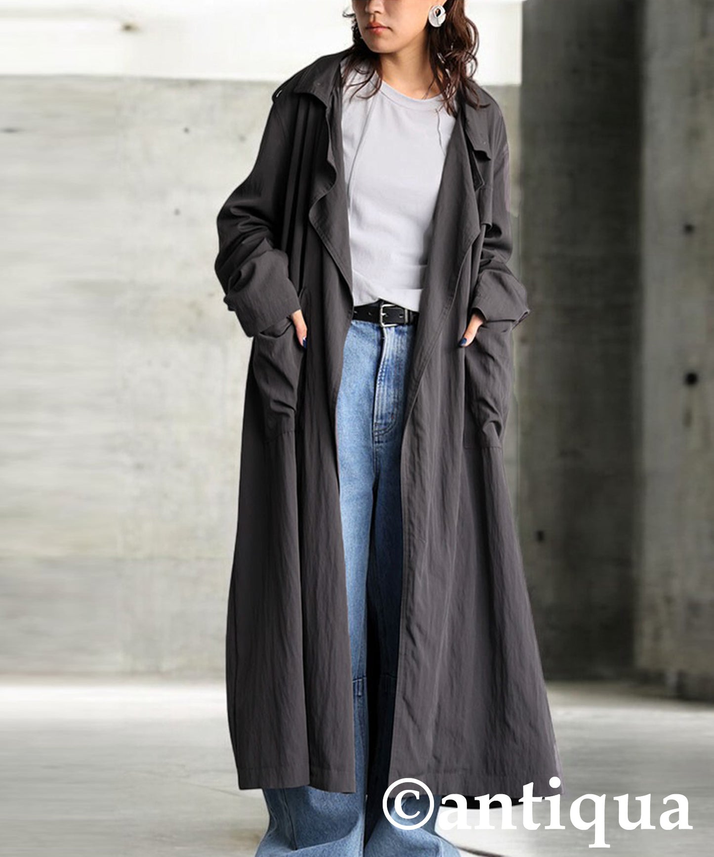 Trench Topper Coat Ladies