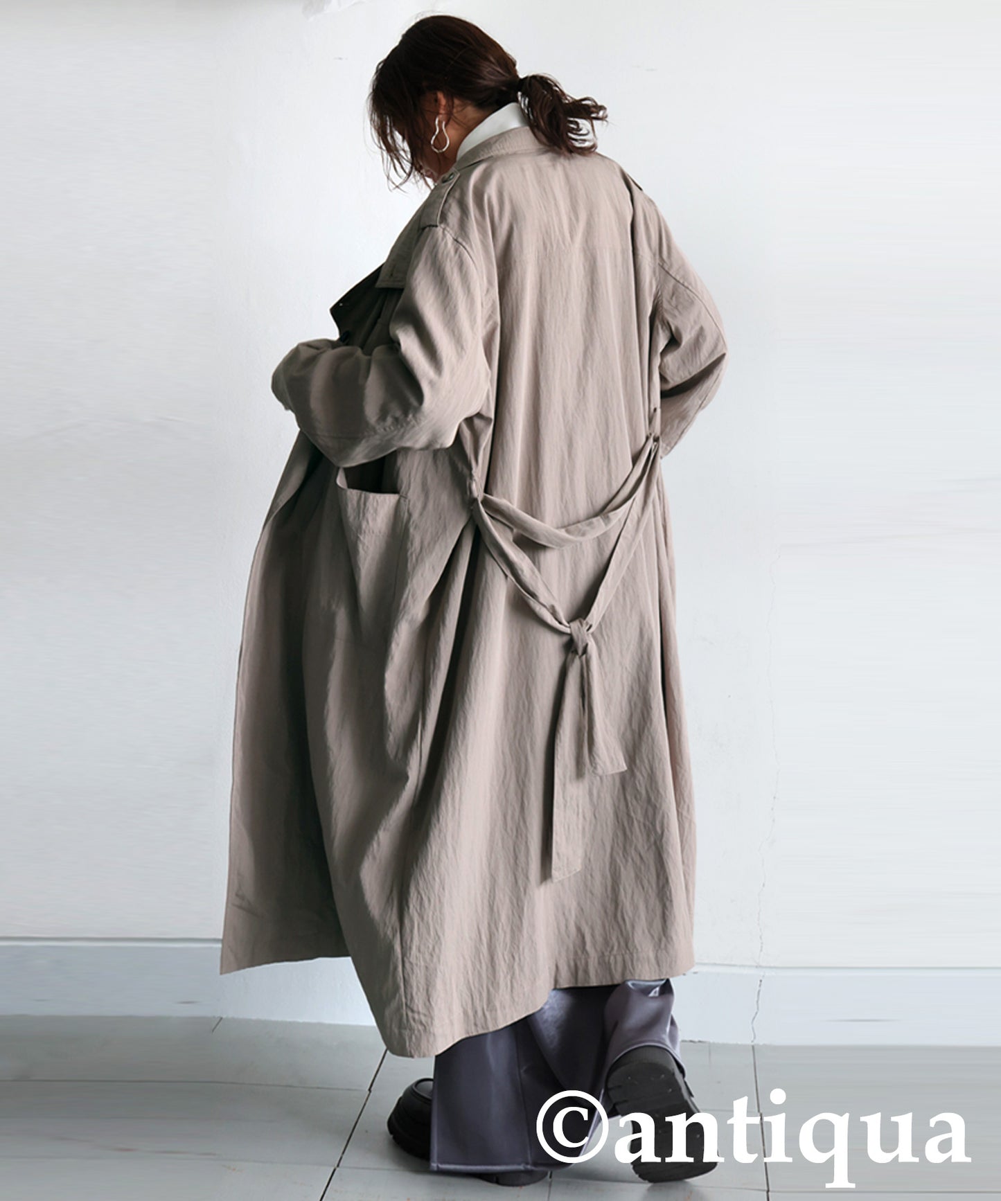 Trench Topper Coat Ladies