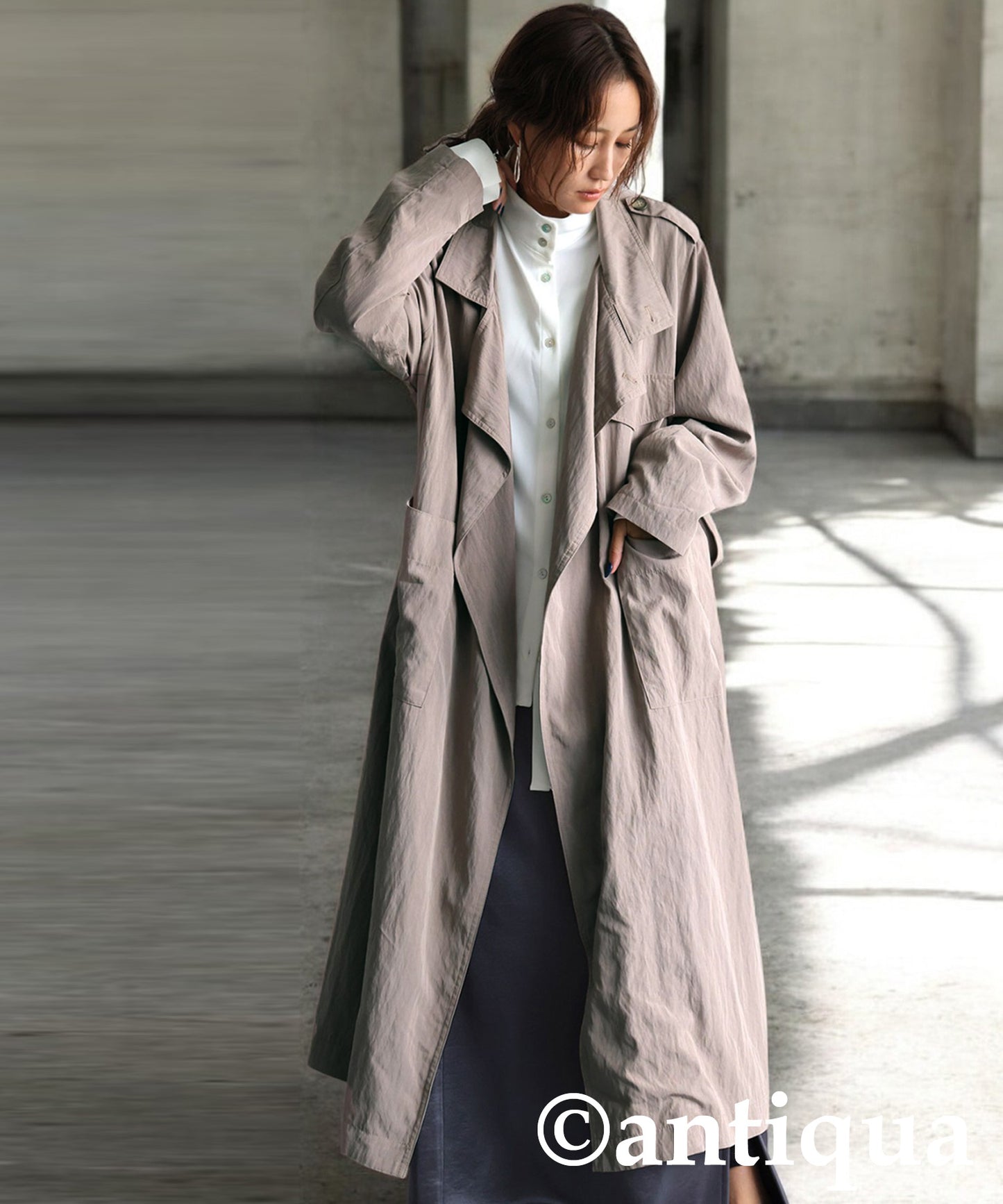 Trench Topper Coat Ladies