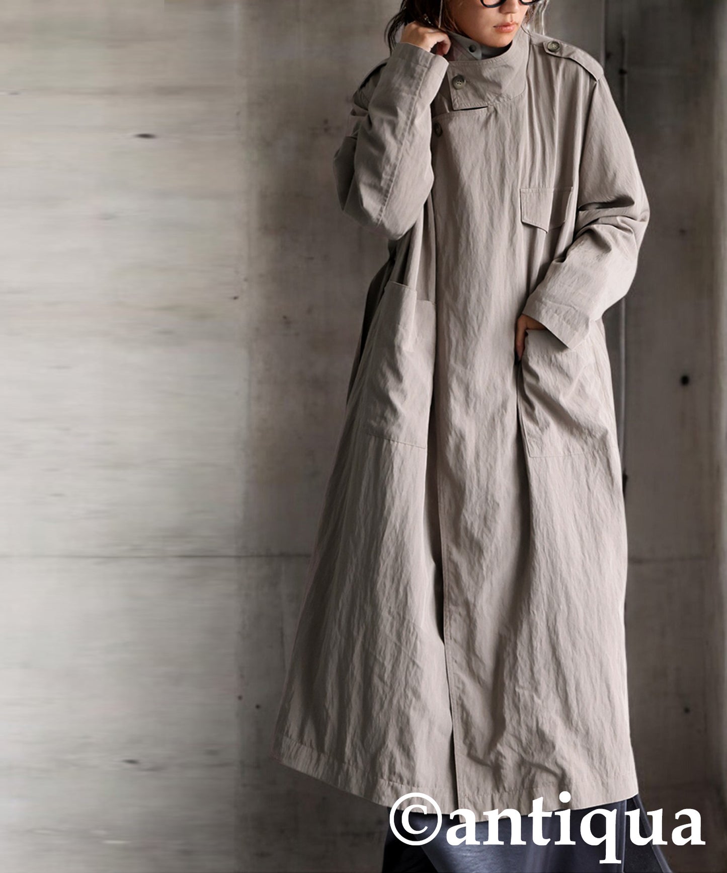 Trench Topper Coat Ladies