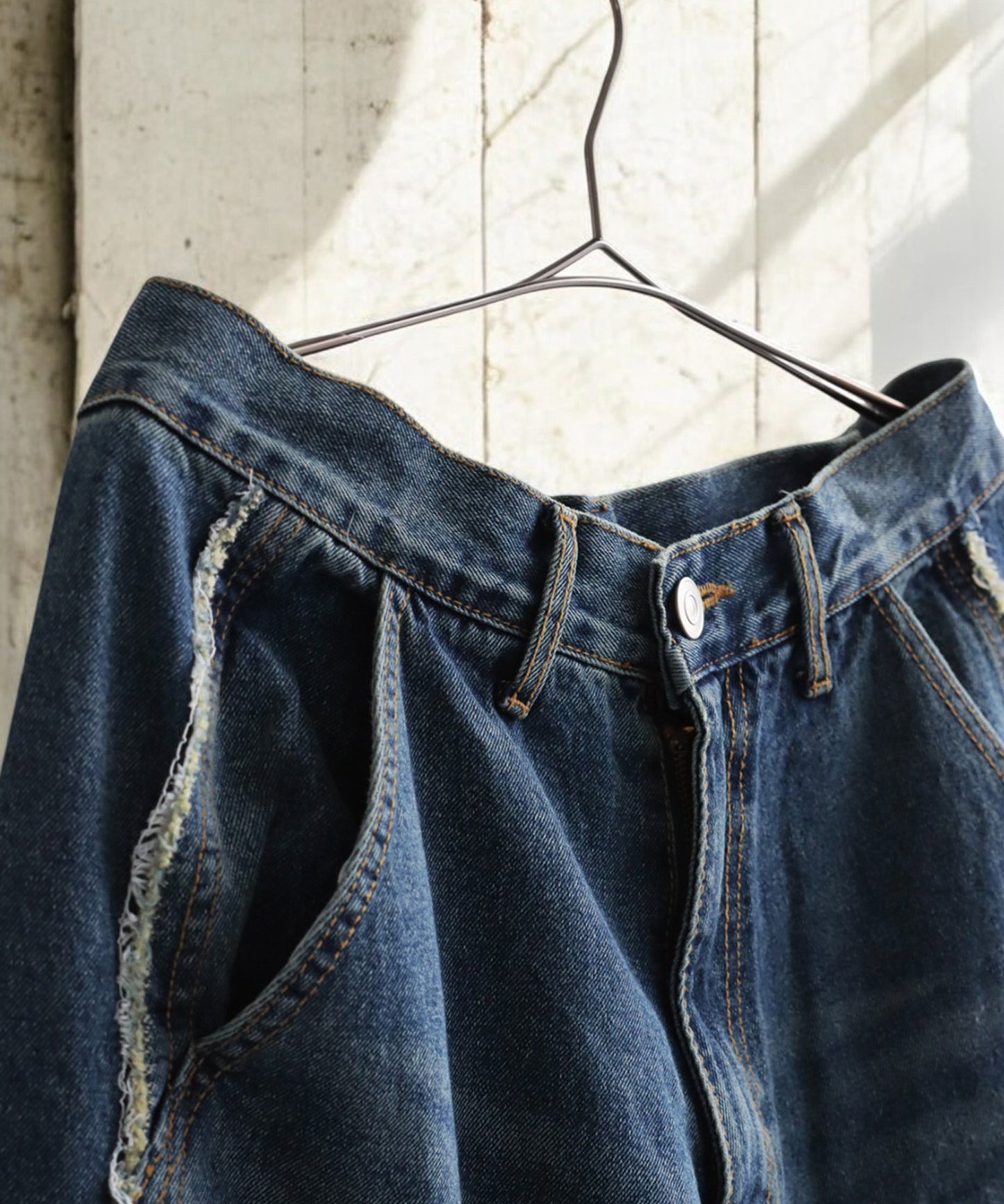 KYO Fringe Denim Pants Men's