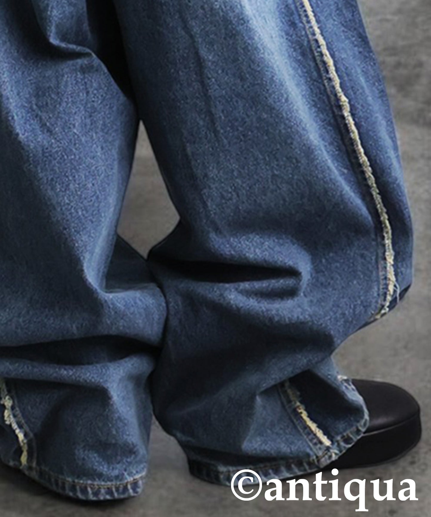 KYO Fringe Denim Pants Ladies