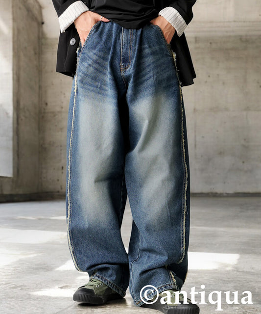 KYO Fringe Denim Pants Men's