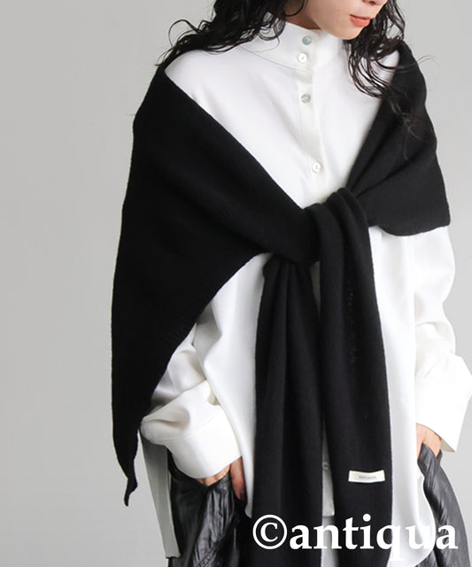 Deformed Design Scarf Ladies