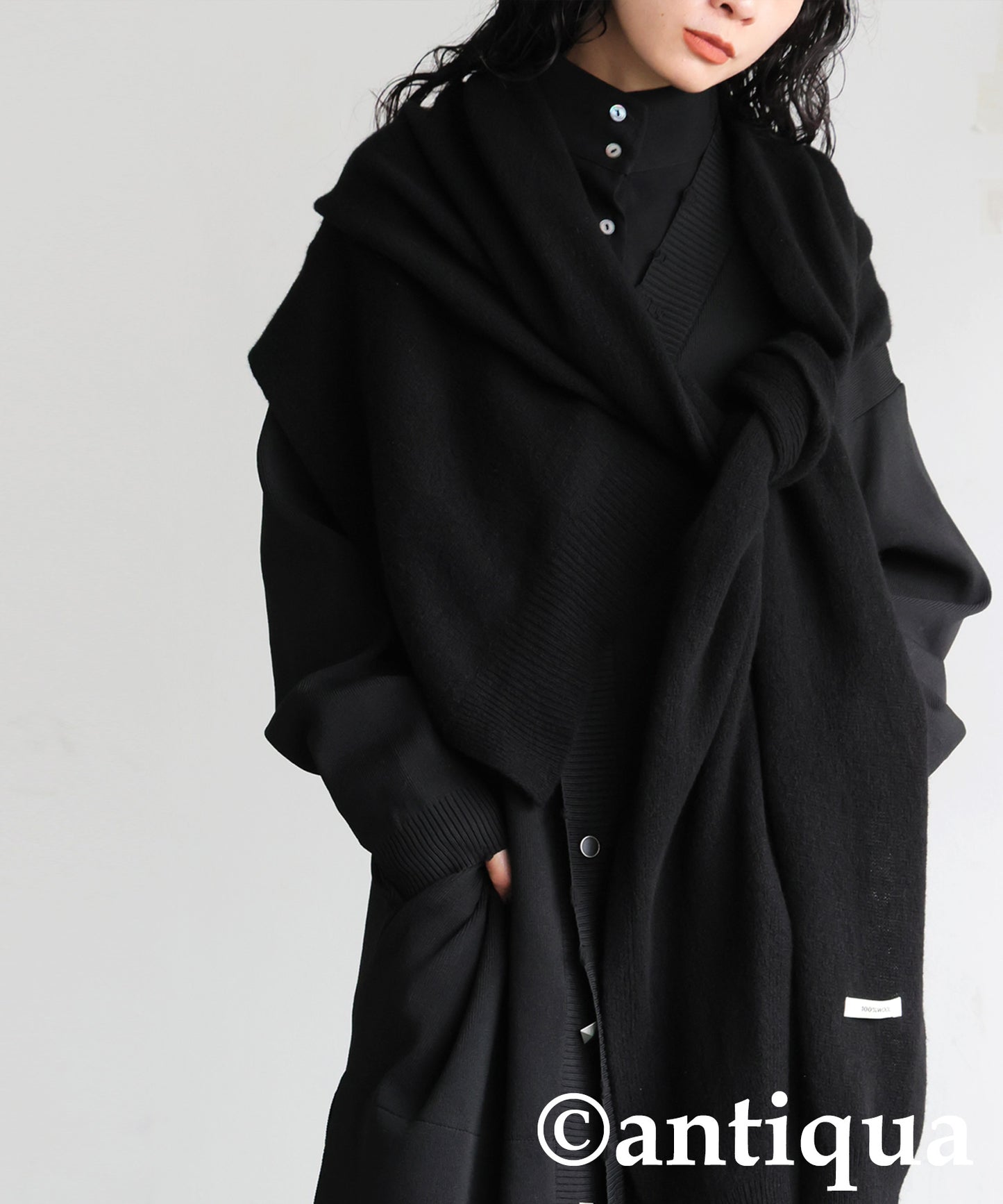 Deformed Design Scarf Ladies