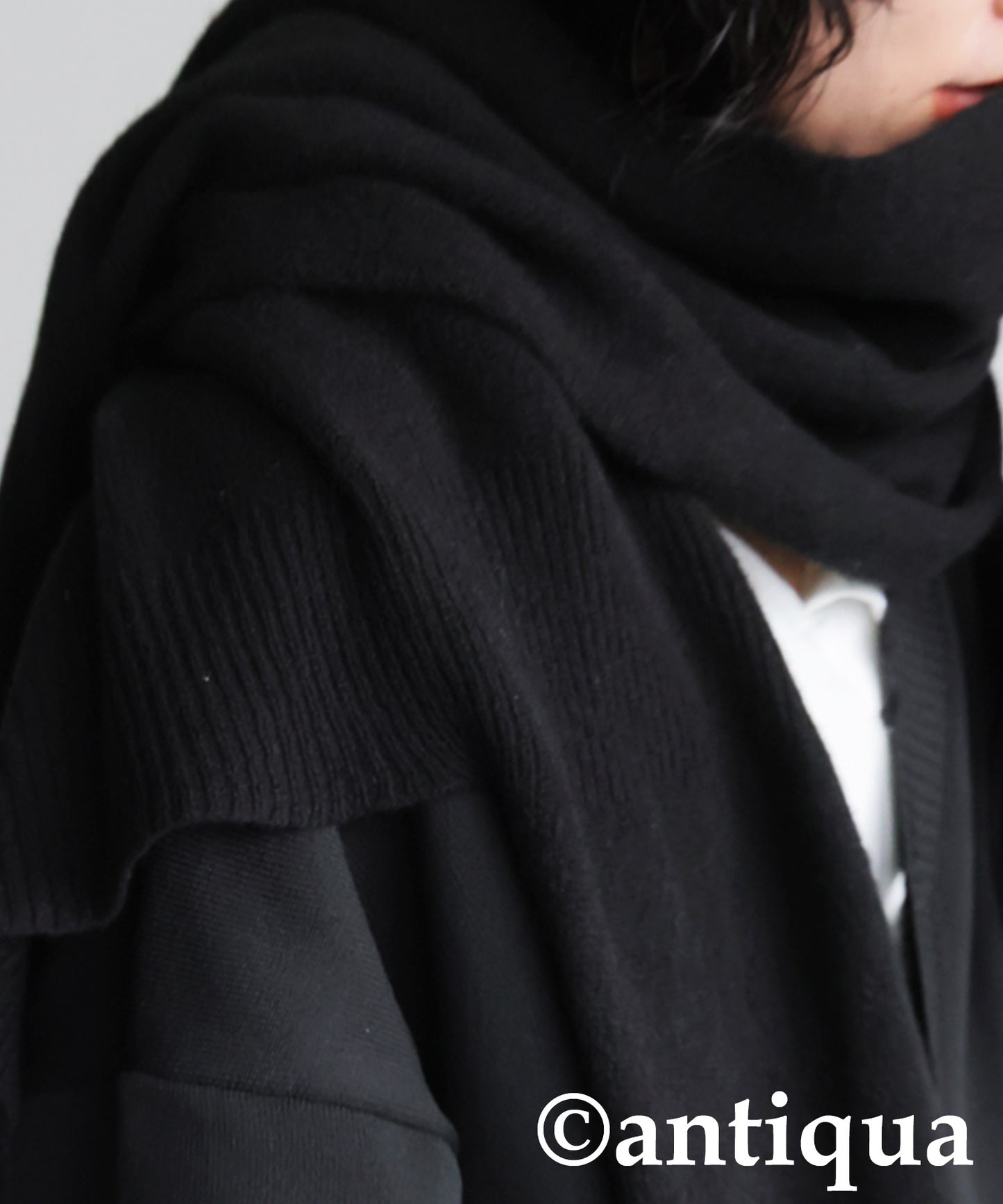 Deformed Design Scarf Ladies