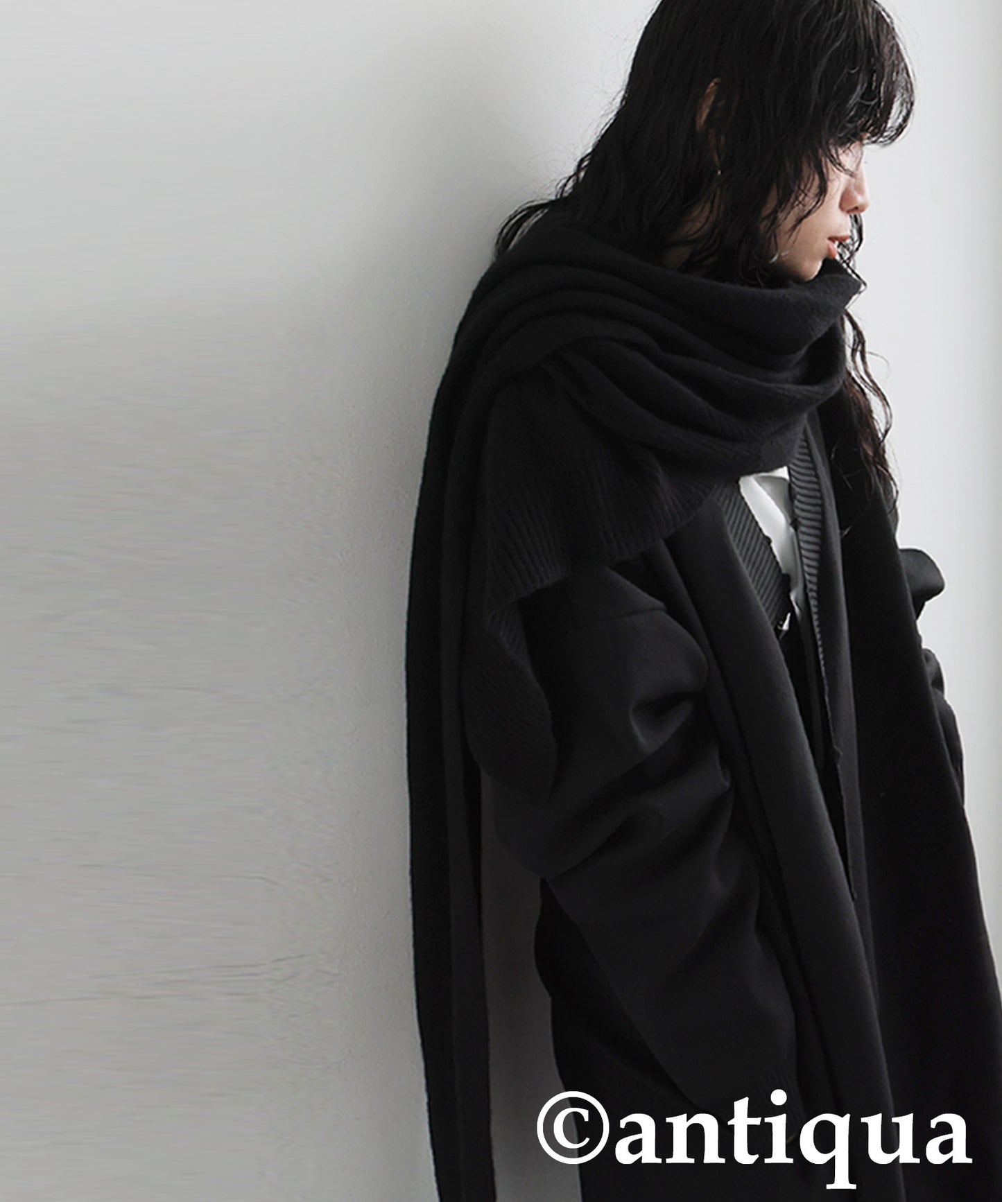 Deformed Design Scarf Ladies