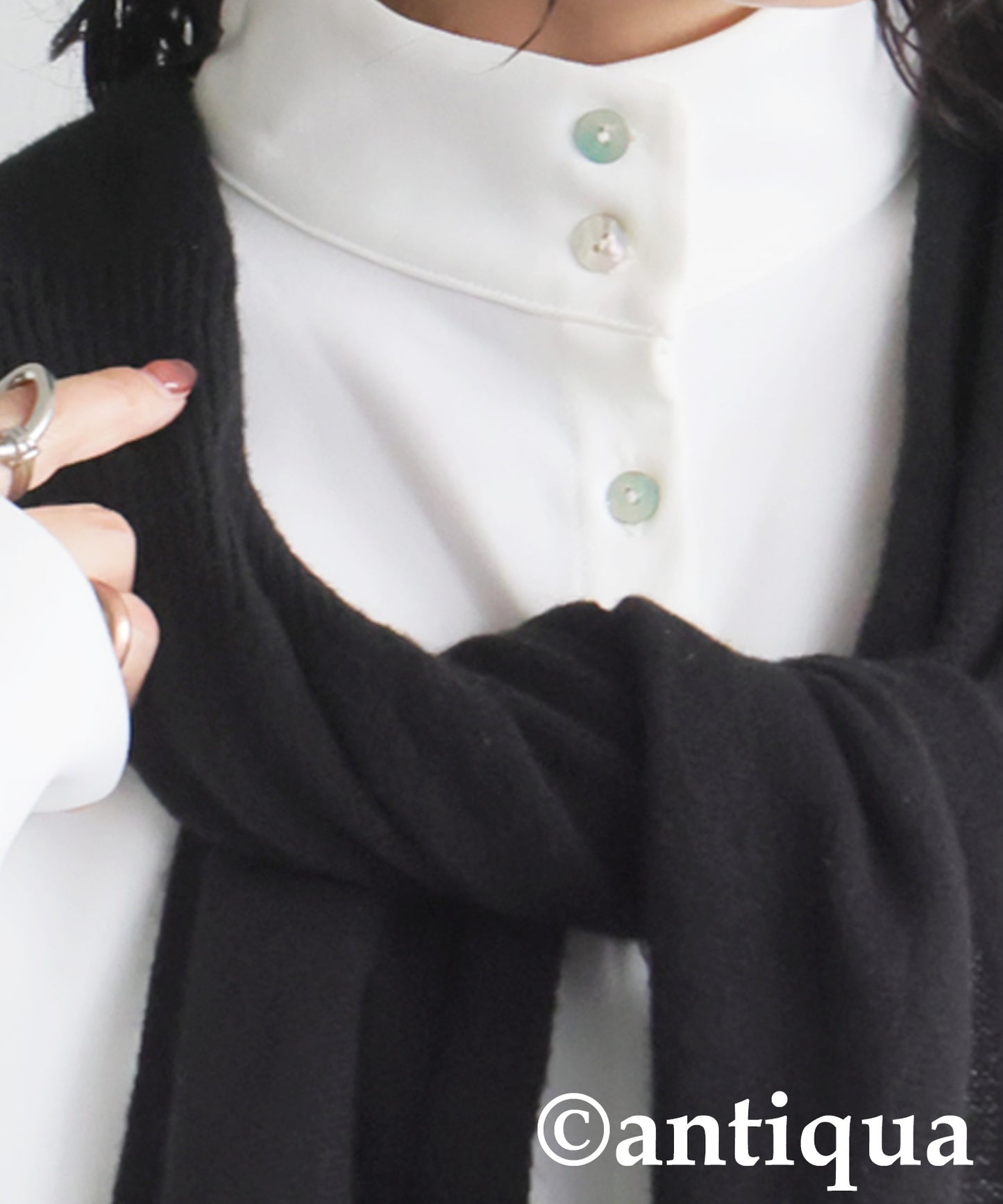 Deformed Design Scarf Ladies