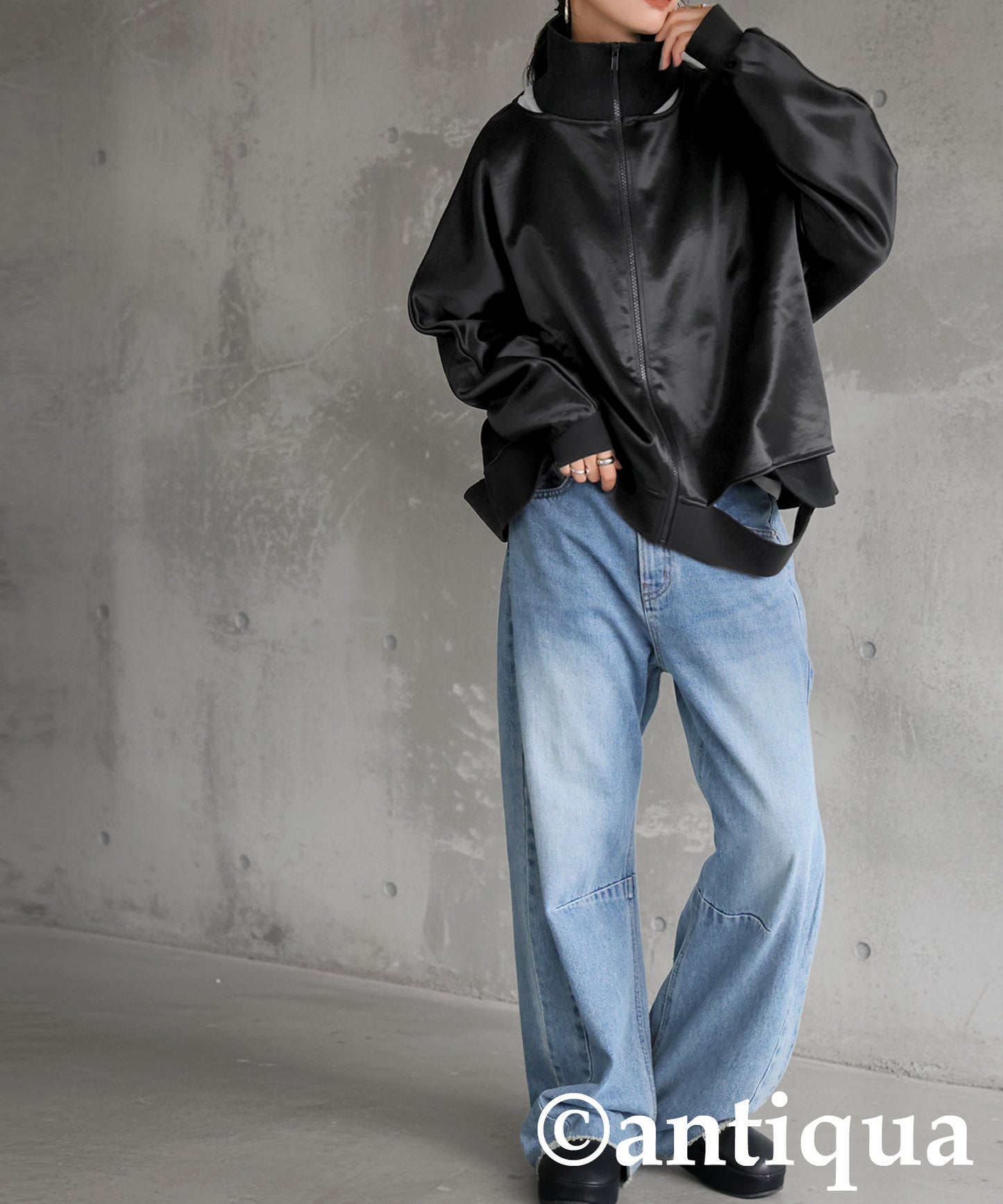 KYO Satin Fleece Blouson Ladies