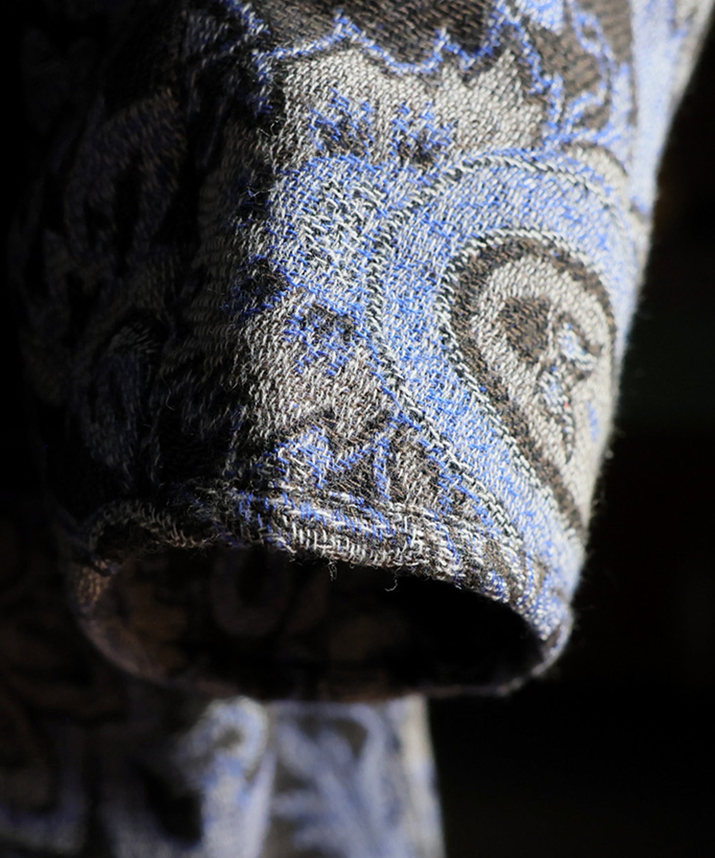 KYO Bishu-ori Paisley Pattern Coat Ladies