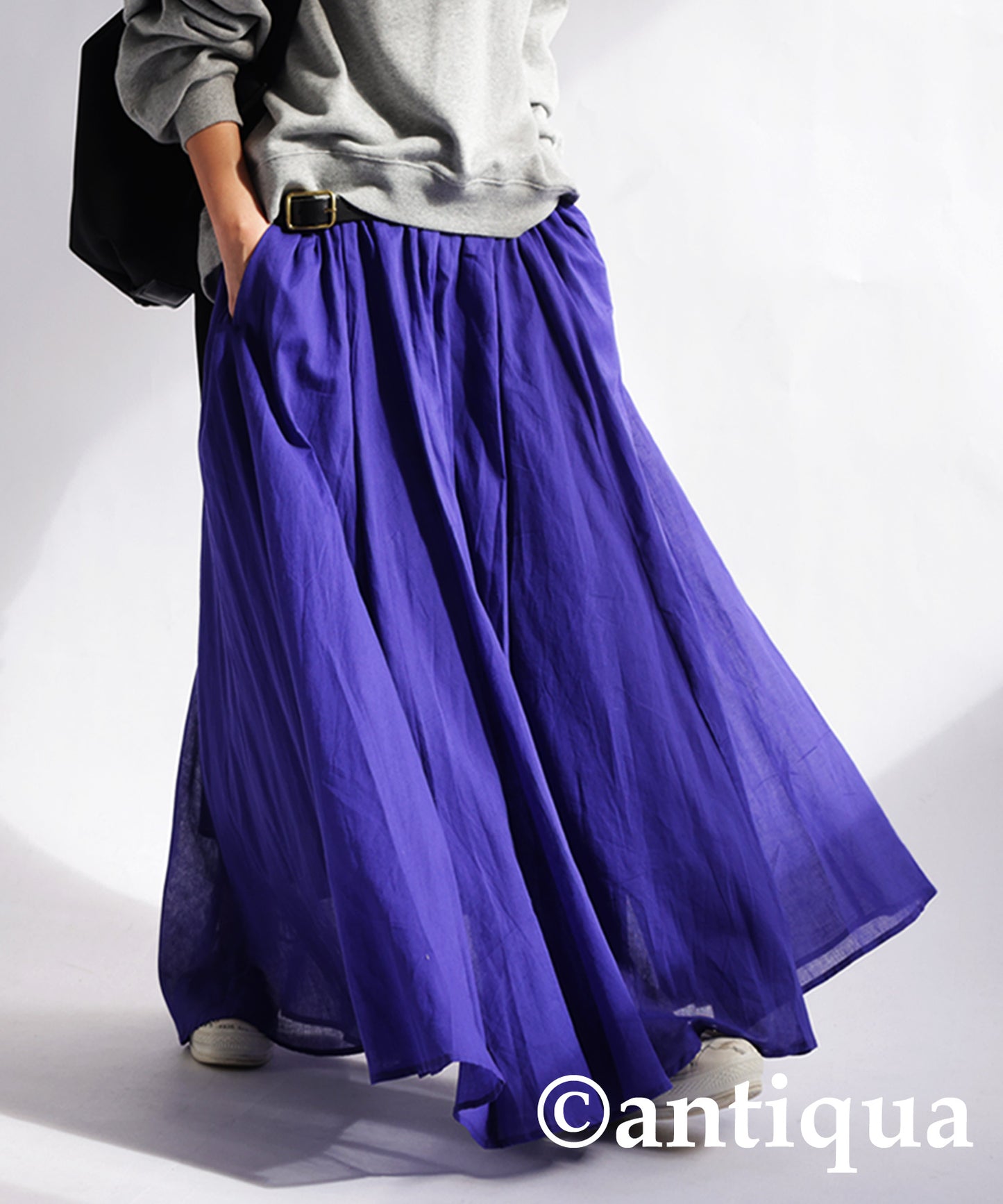 100%Cotton Circular Skirt Ladies