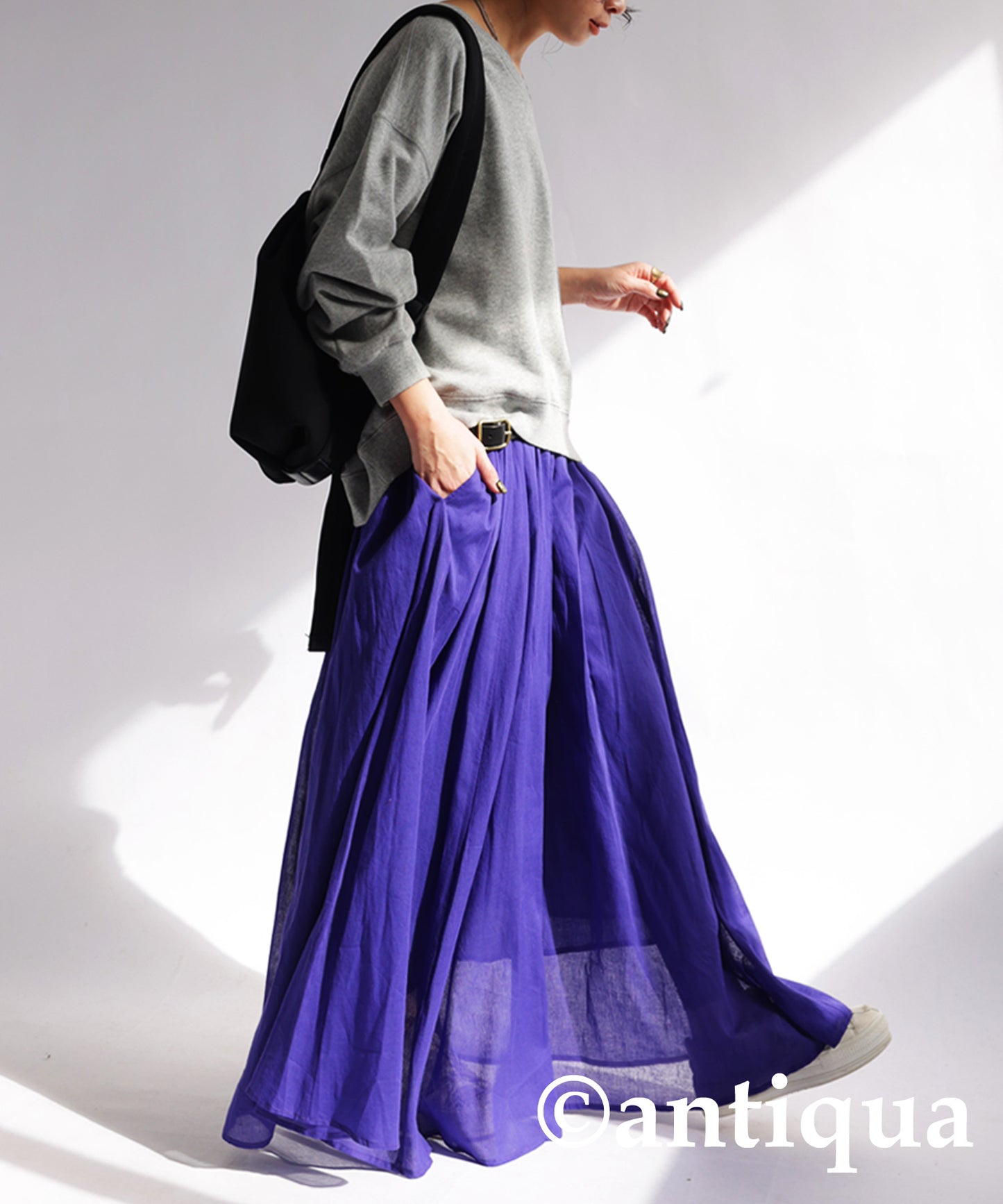 100%Cotton Circular Skirt Ladies