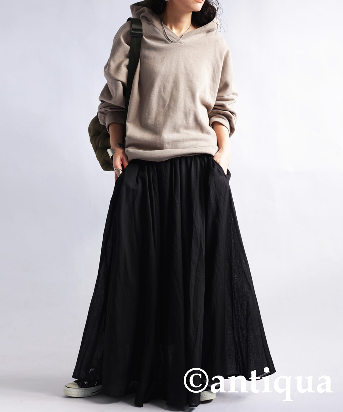 100%Cotton Circular Skirt Ladies