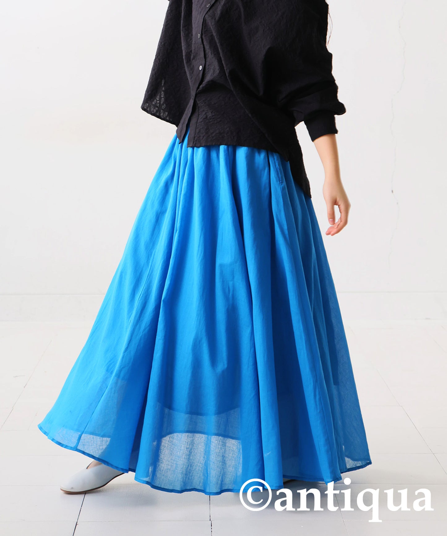 100%Cotton Circular Skirt Ladies