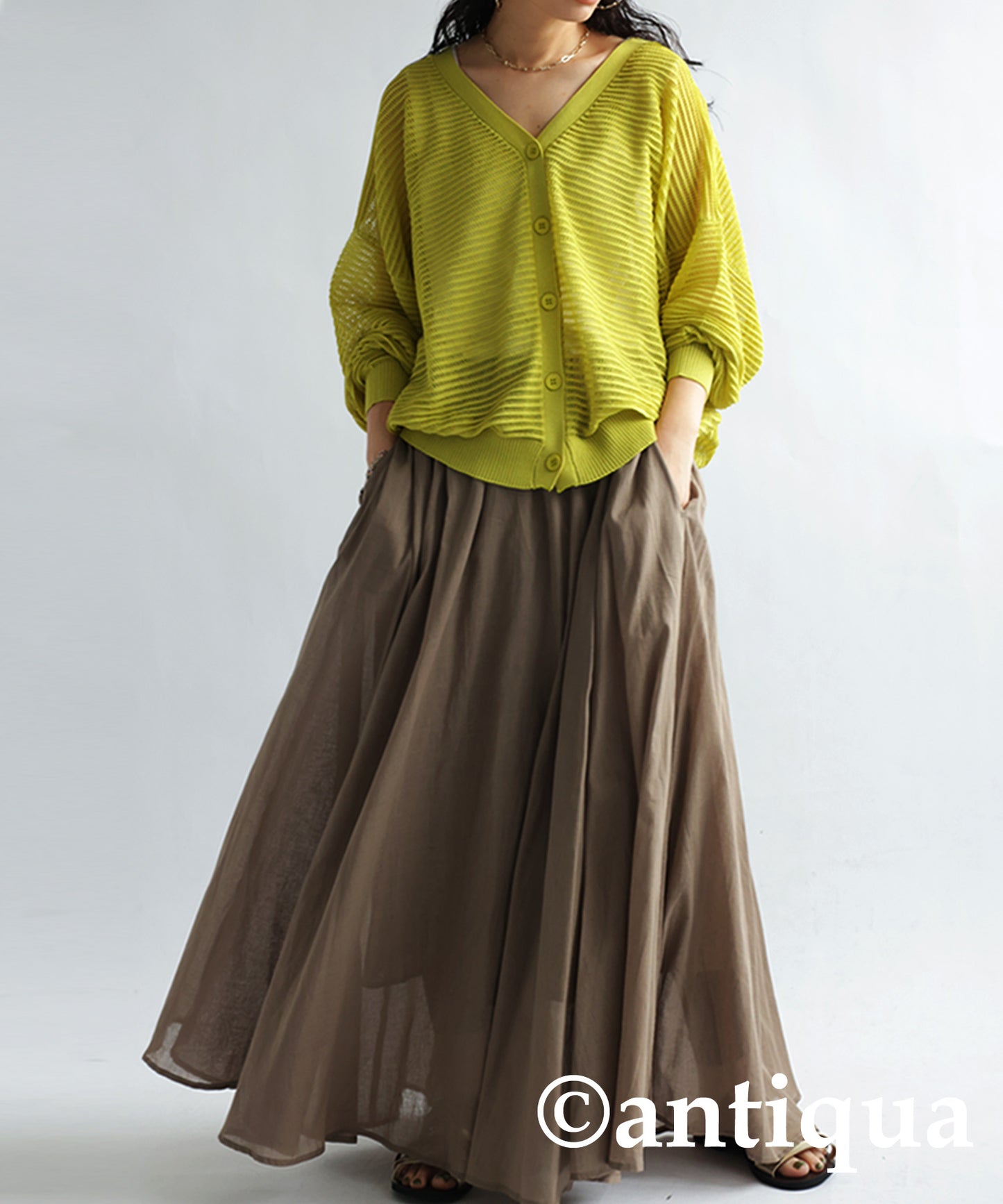 100%Cotton Circular Skirt Ladies