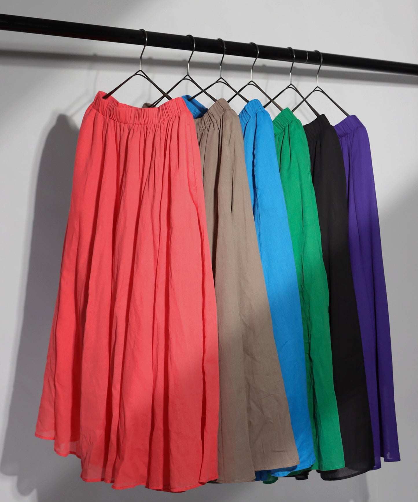 100%Cotton Circular Skirt Ladies