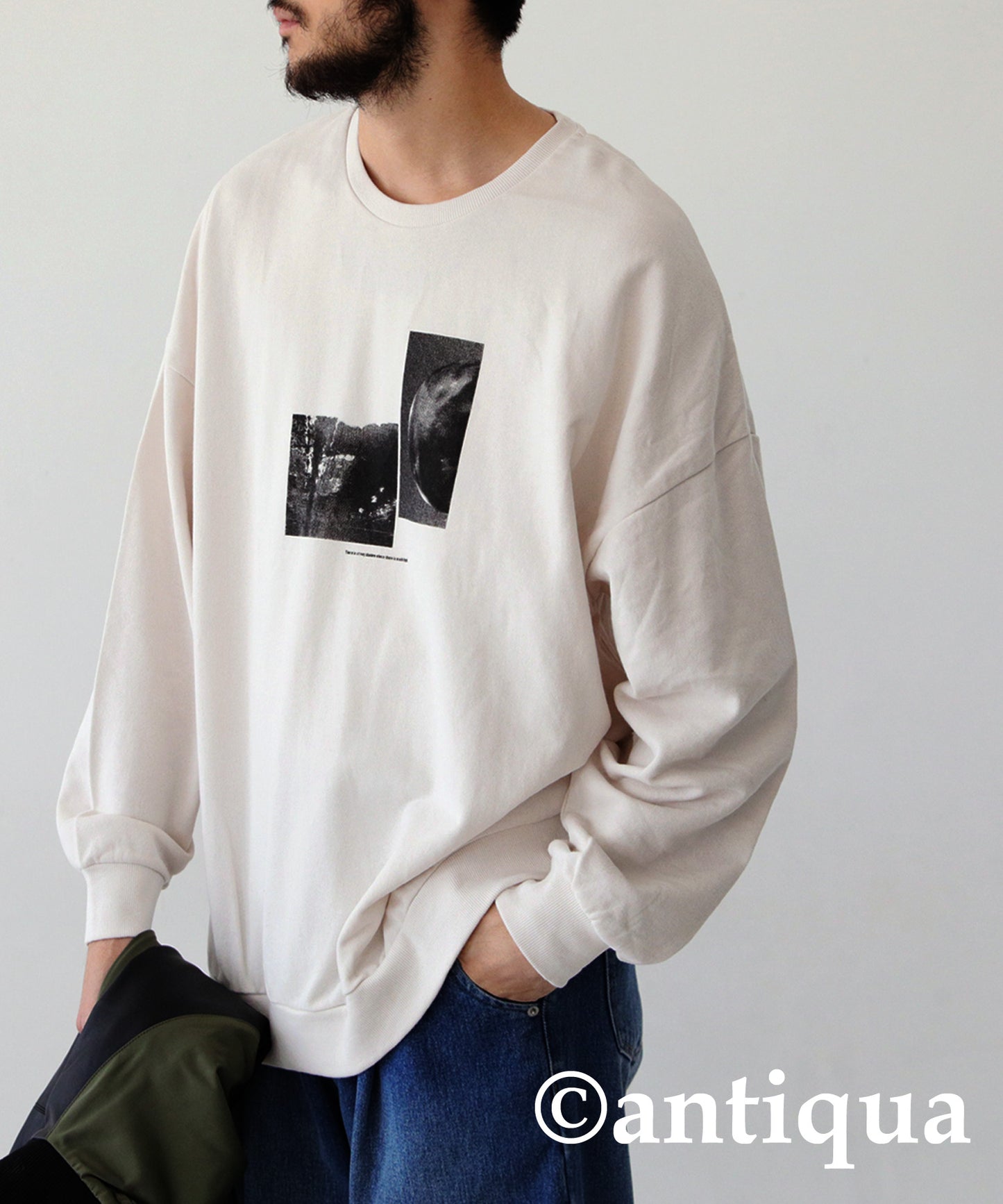 Photo Design Print Tops Men's