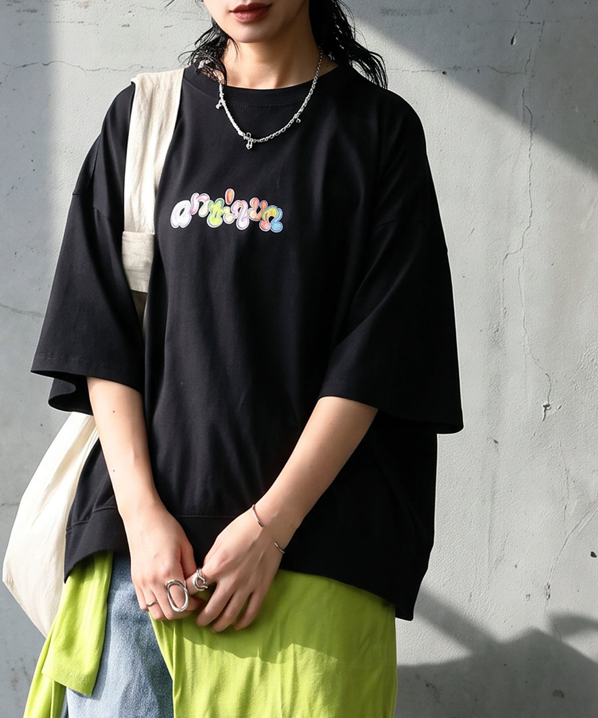 100% Cotton Sweat Stain Resistant Logo T-Shirt Ladies