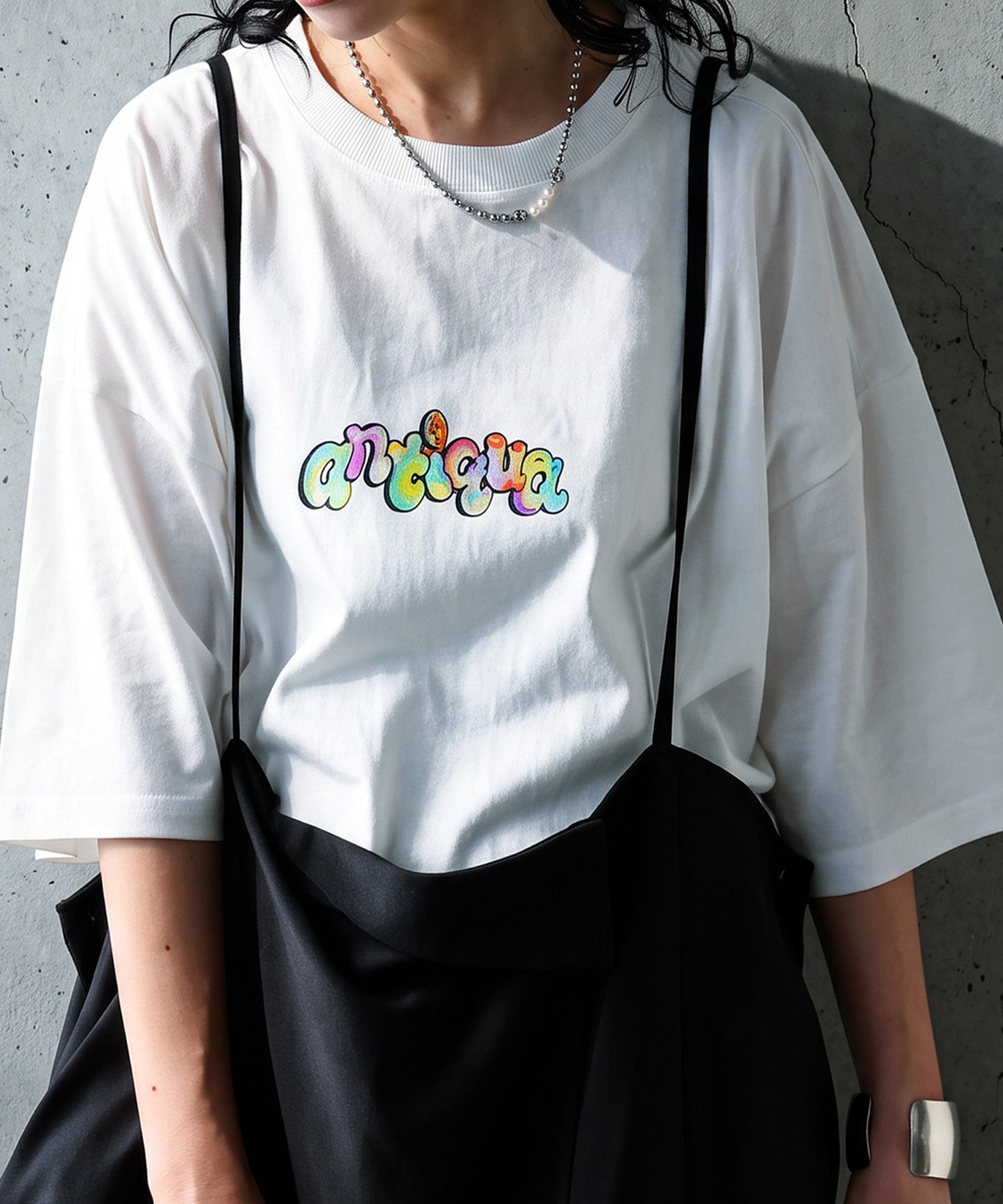 100% Cotton Sweat Stain Resistant Logo T-Shirt Ladies