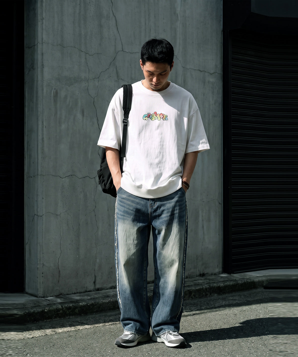100% Cotton Sweat Stain Resistant Logo T-Shirt Men’s