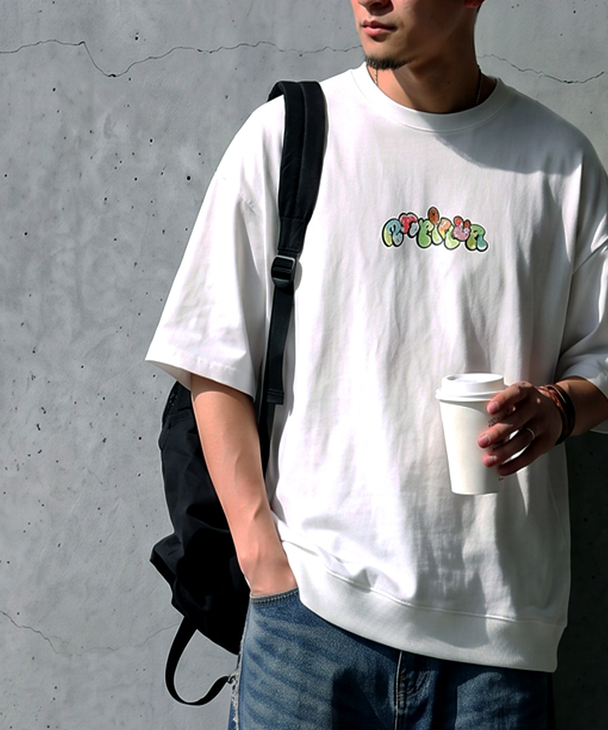 100% Cotton Sweat Stain Resistant Logo T-Shirt Men’s