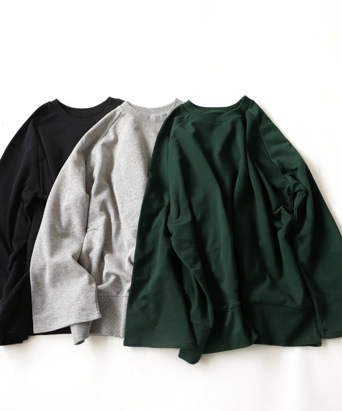 Simple Raglan Sleeve tops Men's