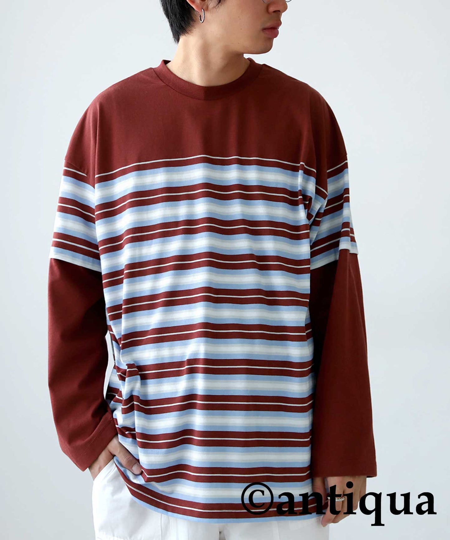 Multi Border  T-shirt Men's