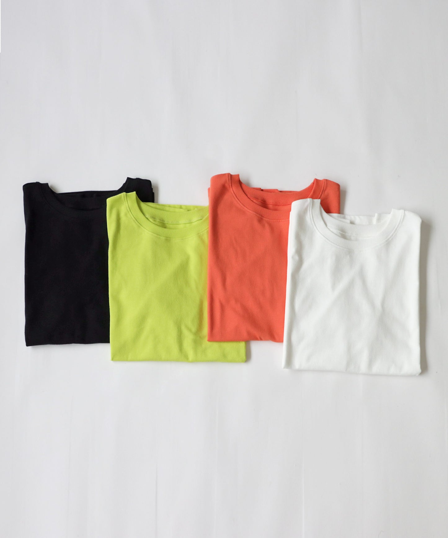 Solid T -shirt T -shirt Ladies Tops Short Sleeve Cotton 100