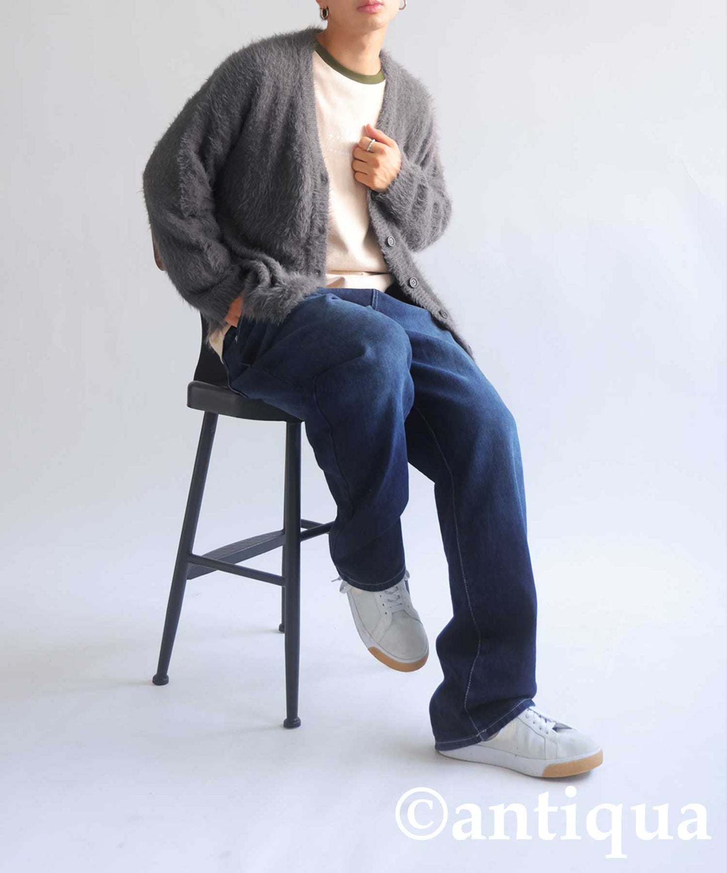 Men’s Shaggy Cardigan Long Sleeve