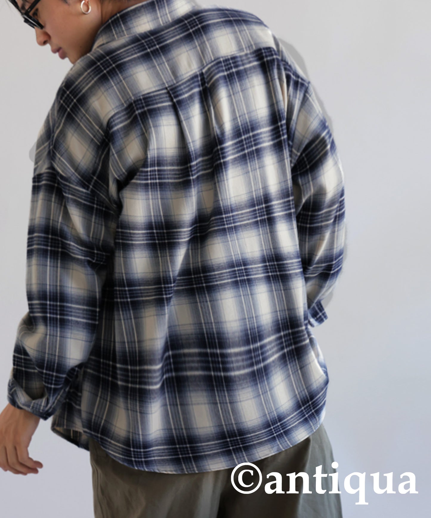 Men's Long Sleeve Shirt Plaid