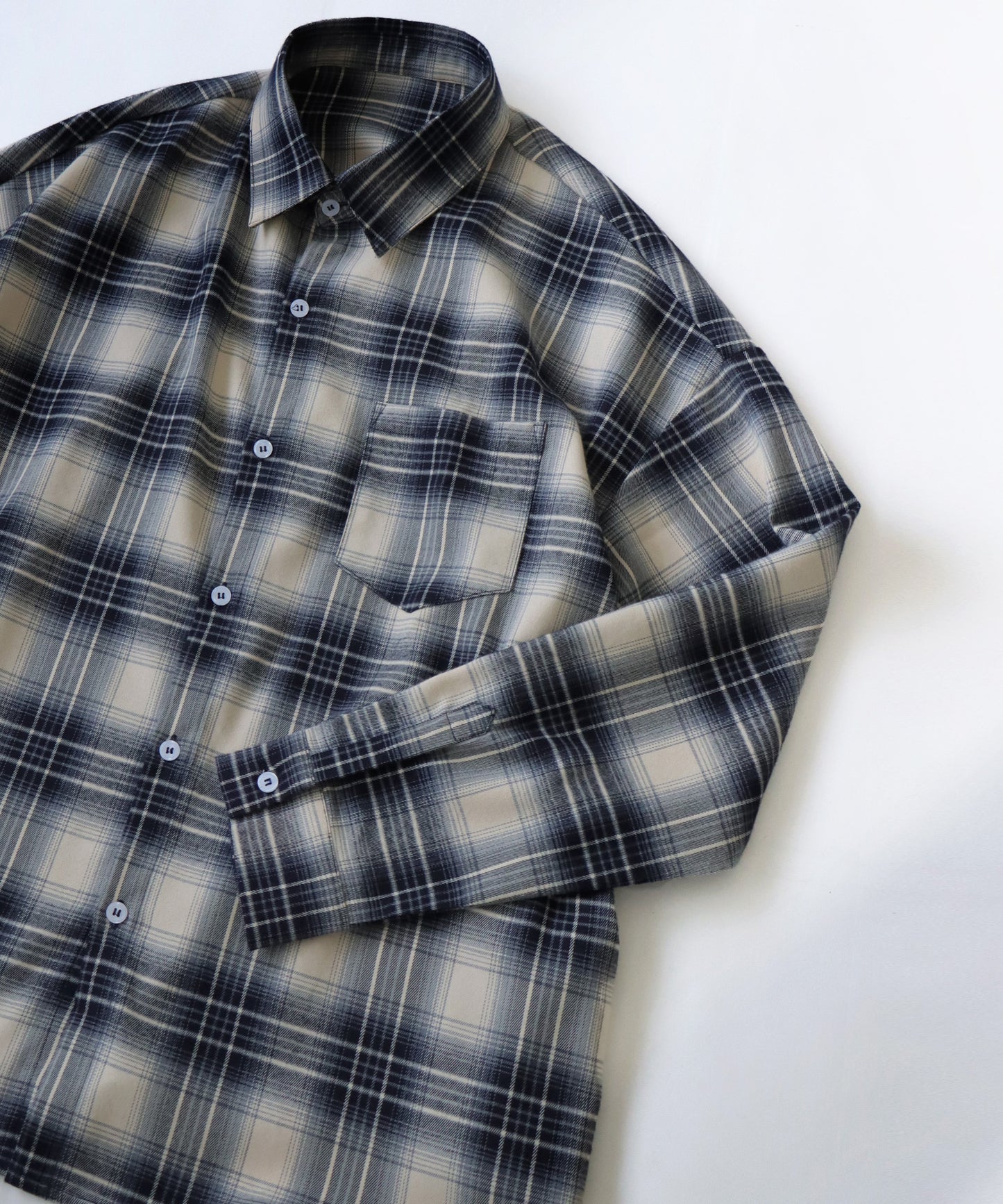 Men's Long Sleeve Shirt Plaid