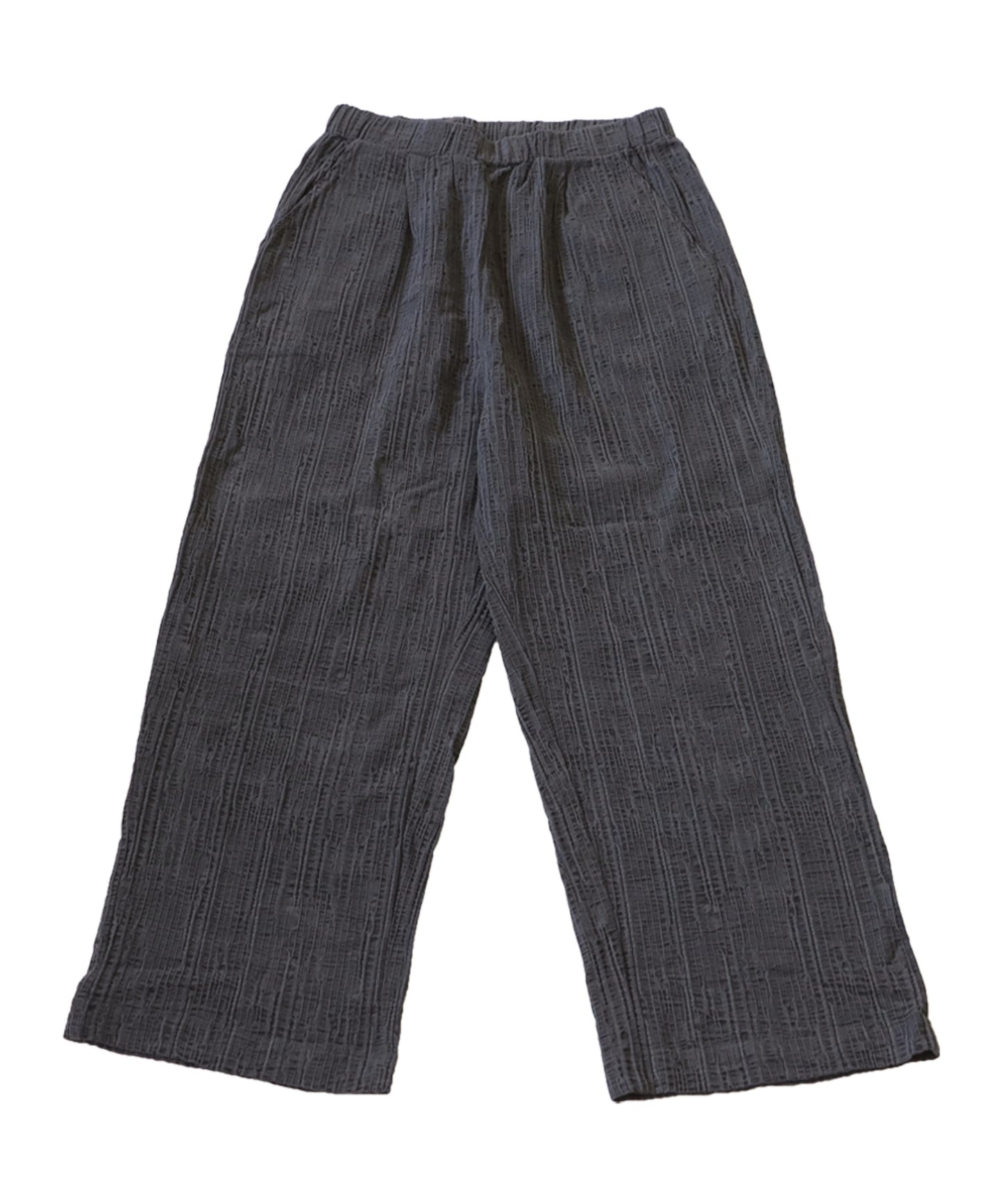 Cotton Linen Wide Straight Pants Men's