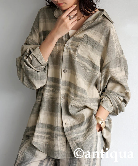 Ladies Nuance Pattern Shirt