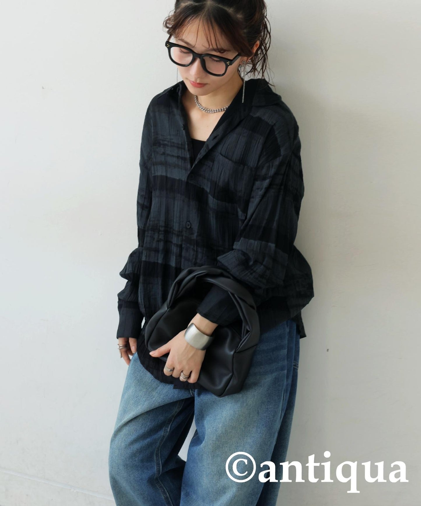 Ladies Nuance Pattern Shirt