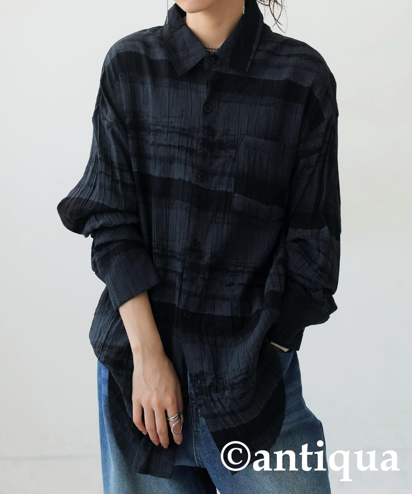 Ladies Nuance Pattern Shirt