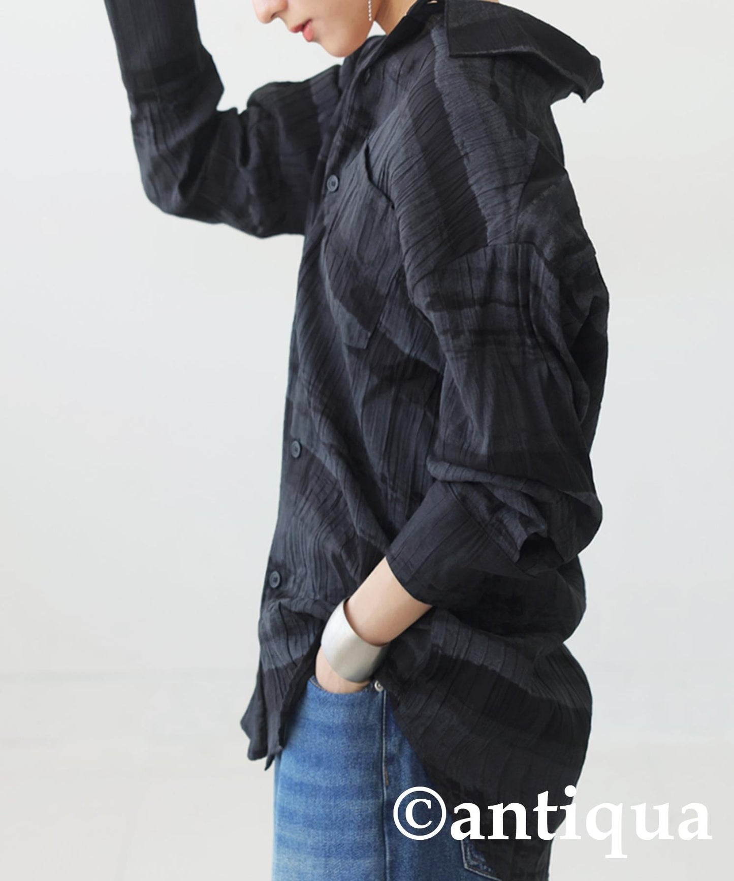 Ladies Nuance Pattern Shirt